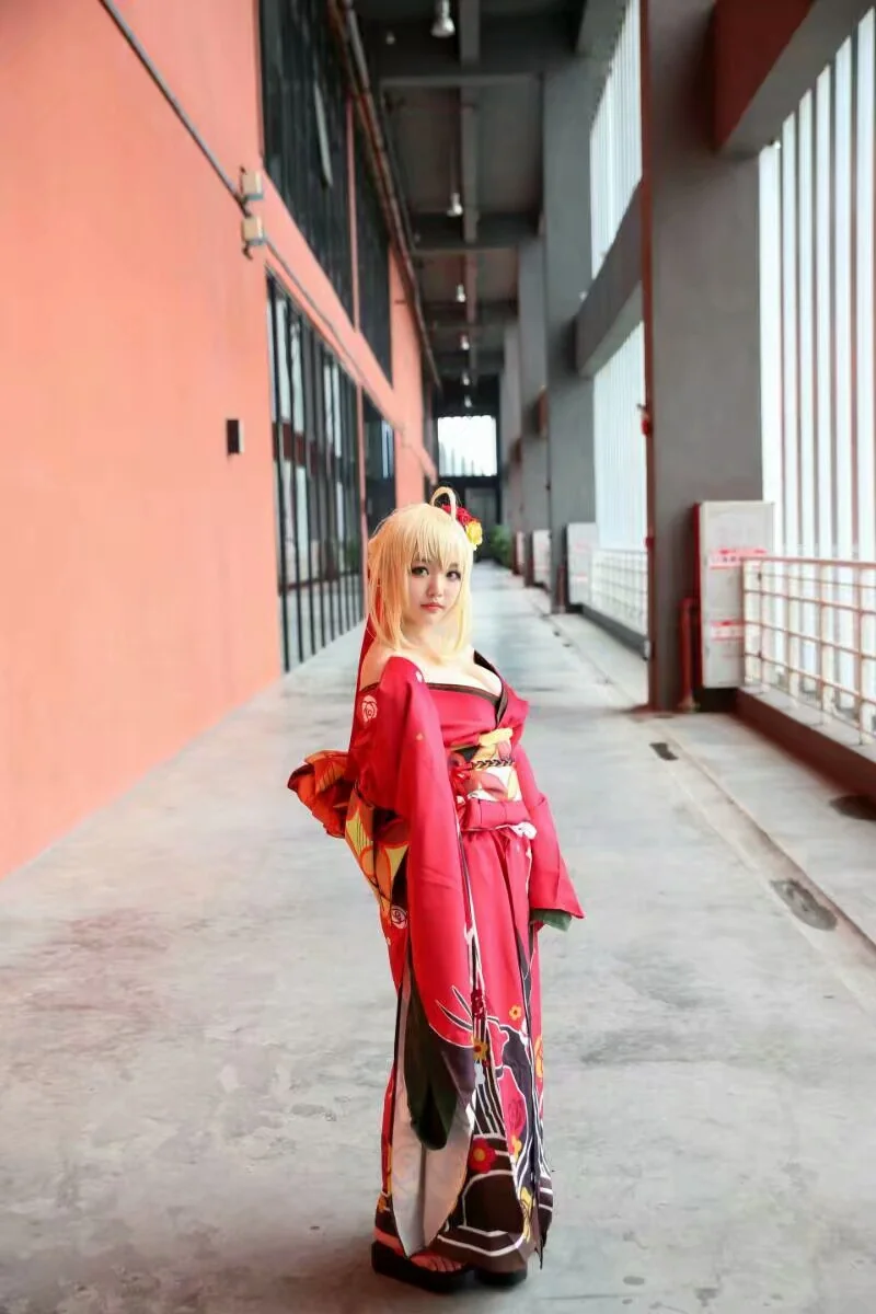 尼禄 振袖和服COS写真