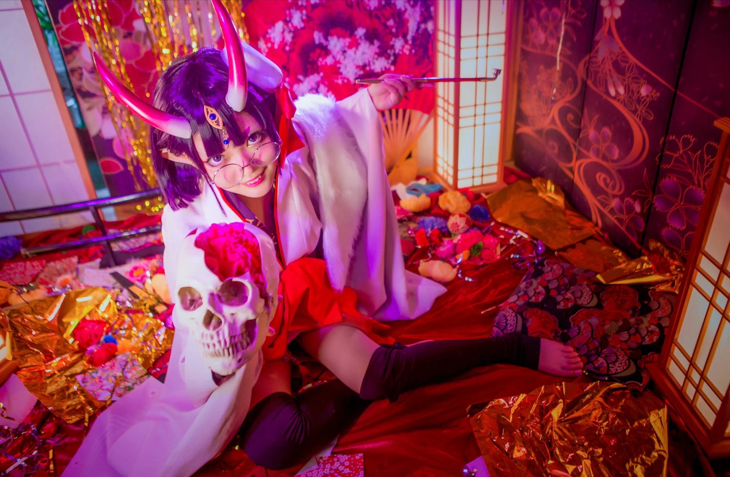 Fate 酒吞童子COS写真