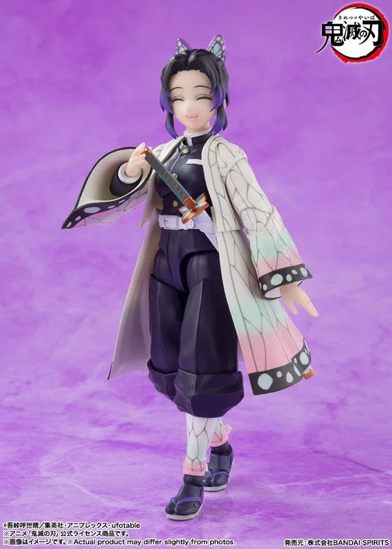 BANDAI SPIRITS推出《鬼灭之刃》胡蝶忍模型9月发售｜高清图片集