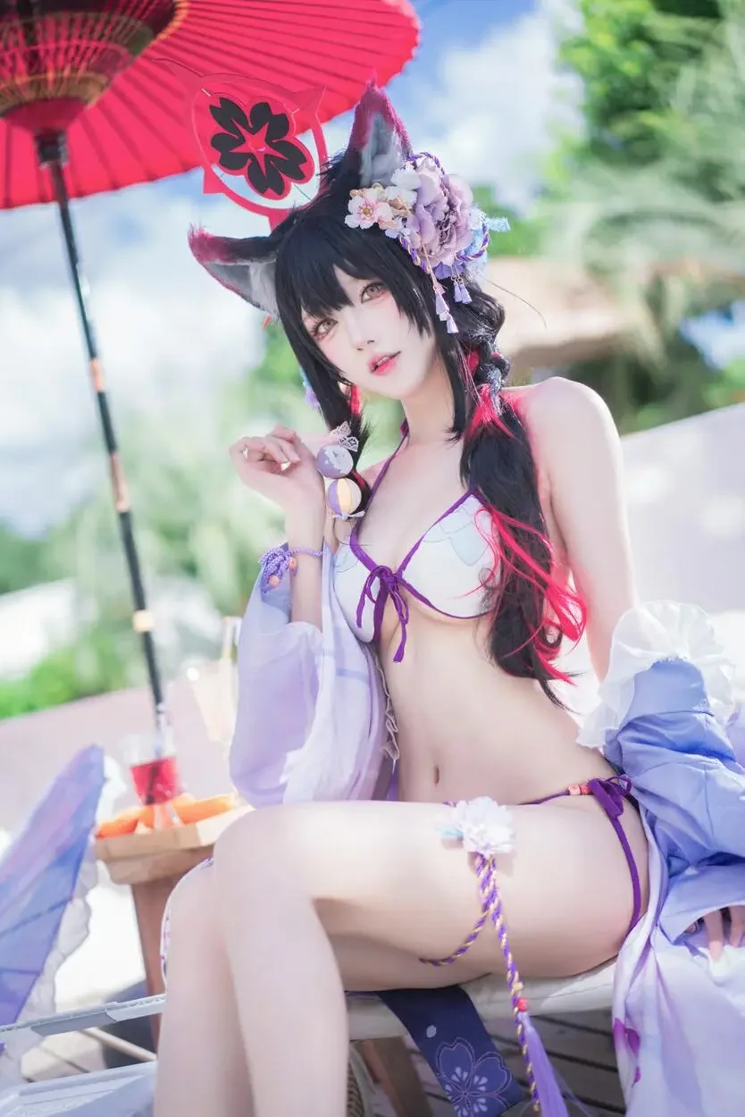 阿包也是兔娘 – 若藻水着｜高清图片集