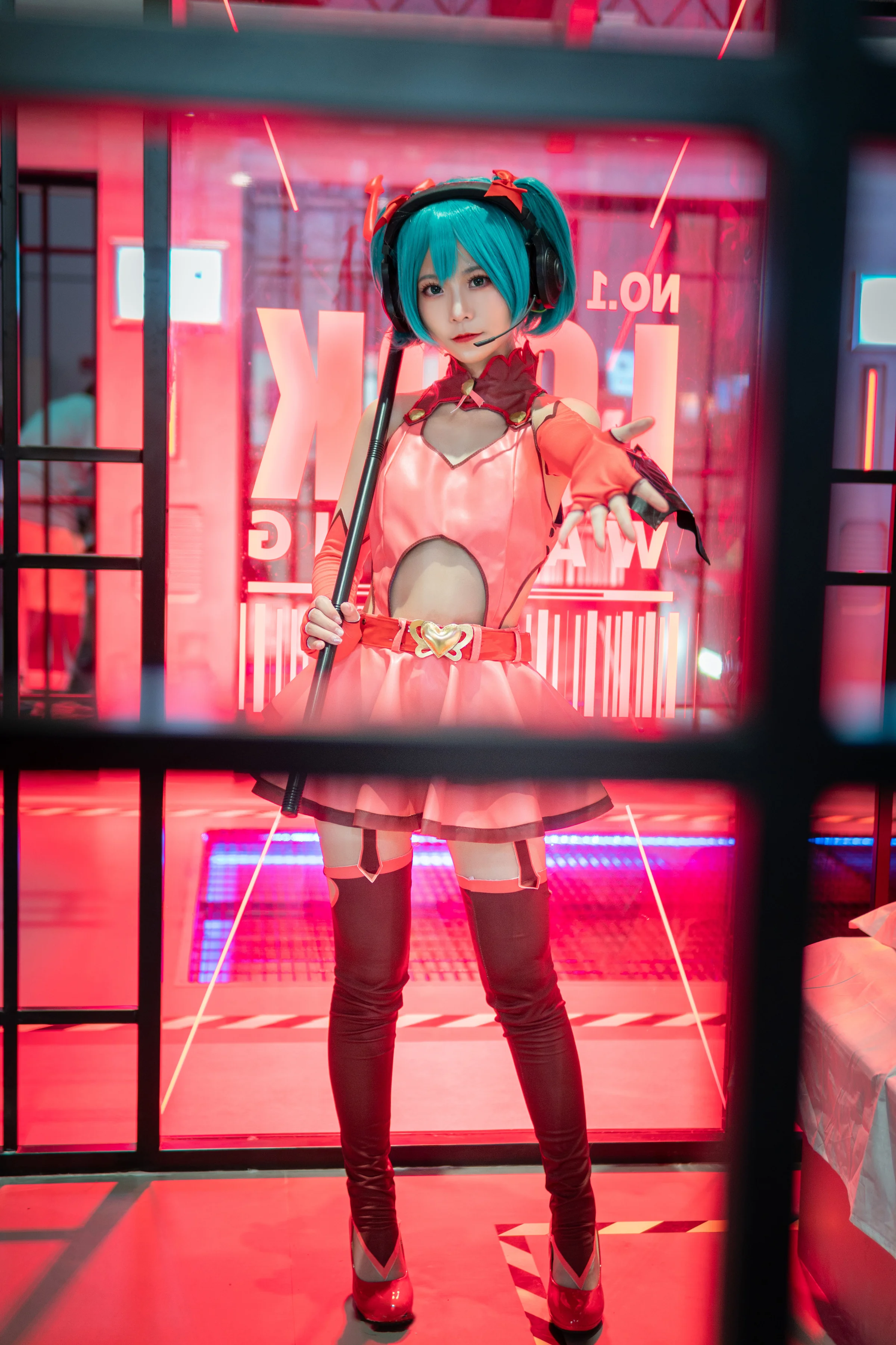 初音未来小恶魔COS写真