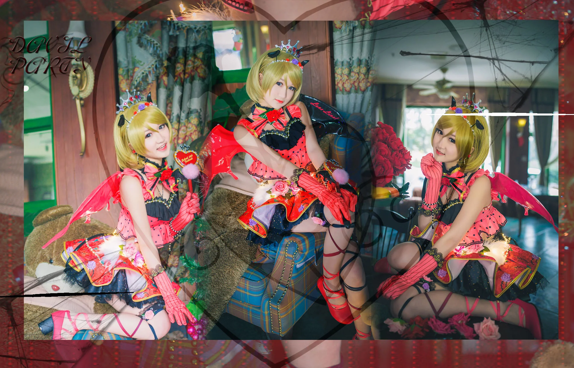 LoveLive花阳小恶魔觉醒COS写真