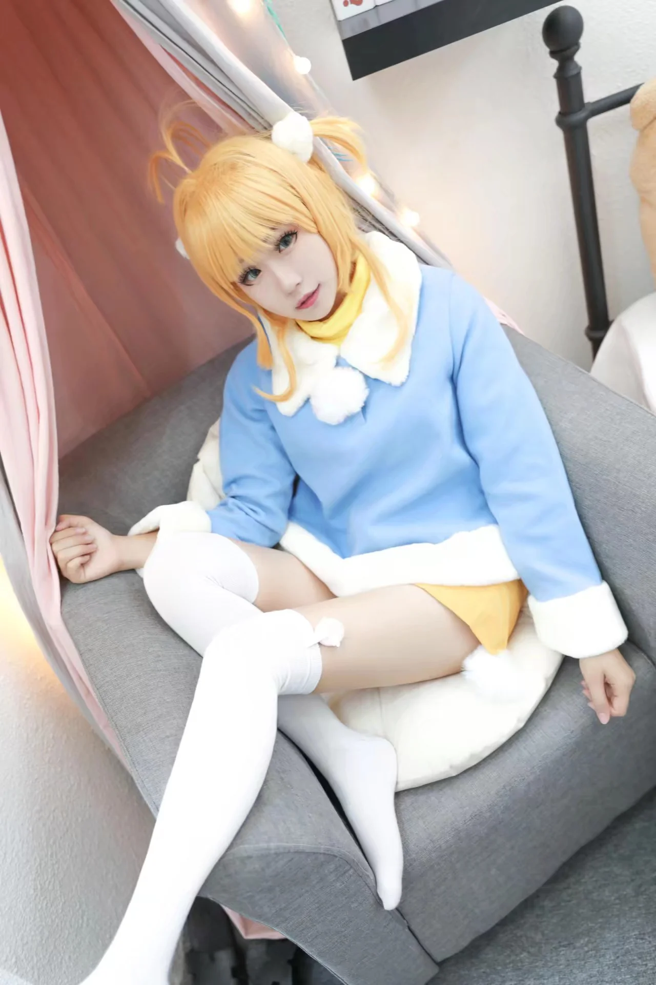 百变魔卡少女樱COS写真 永远天真