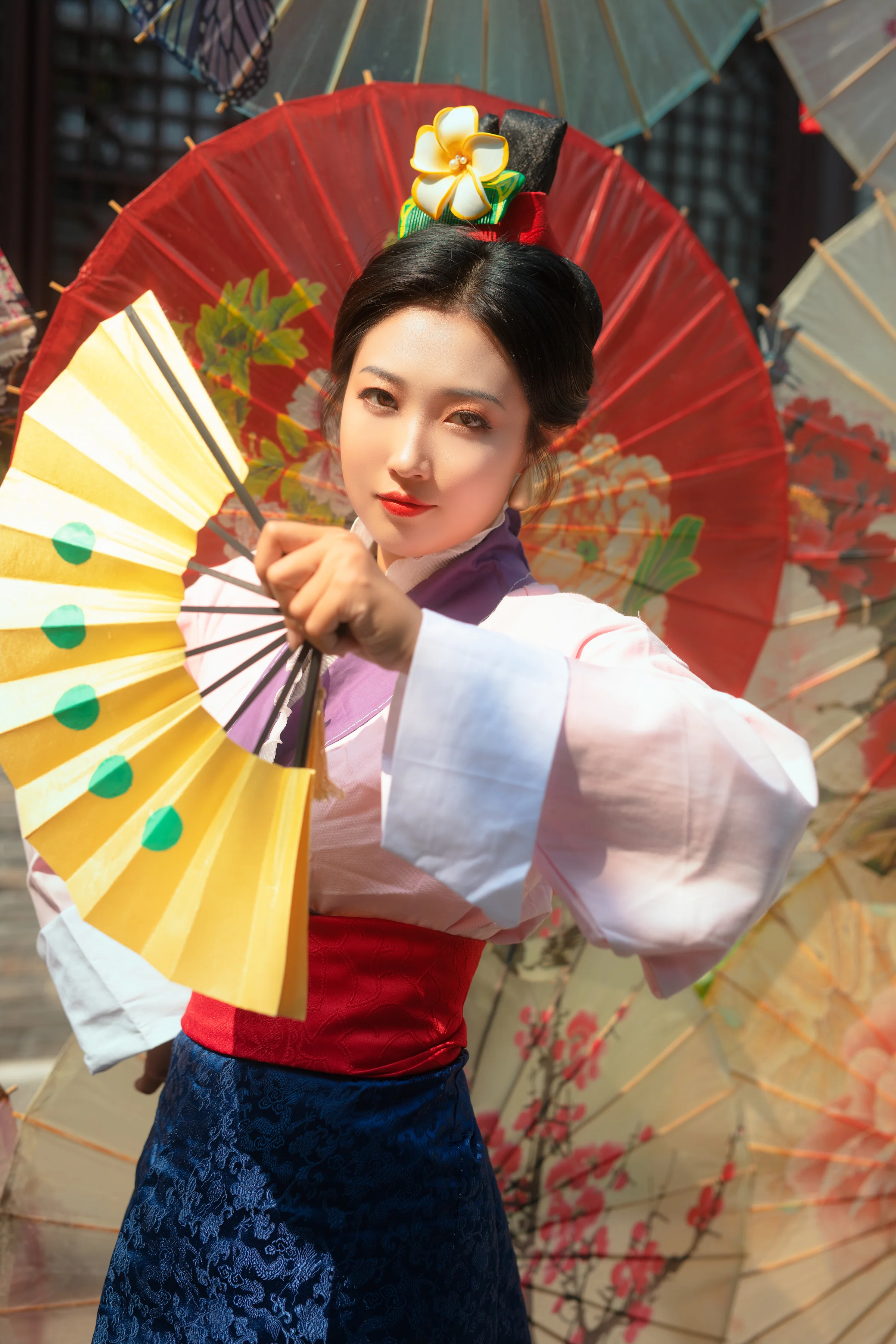 迪士尼花木兰COS写真