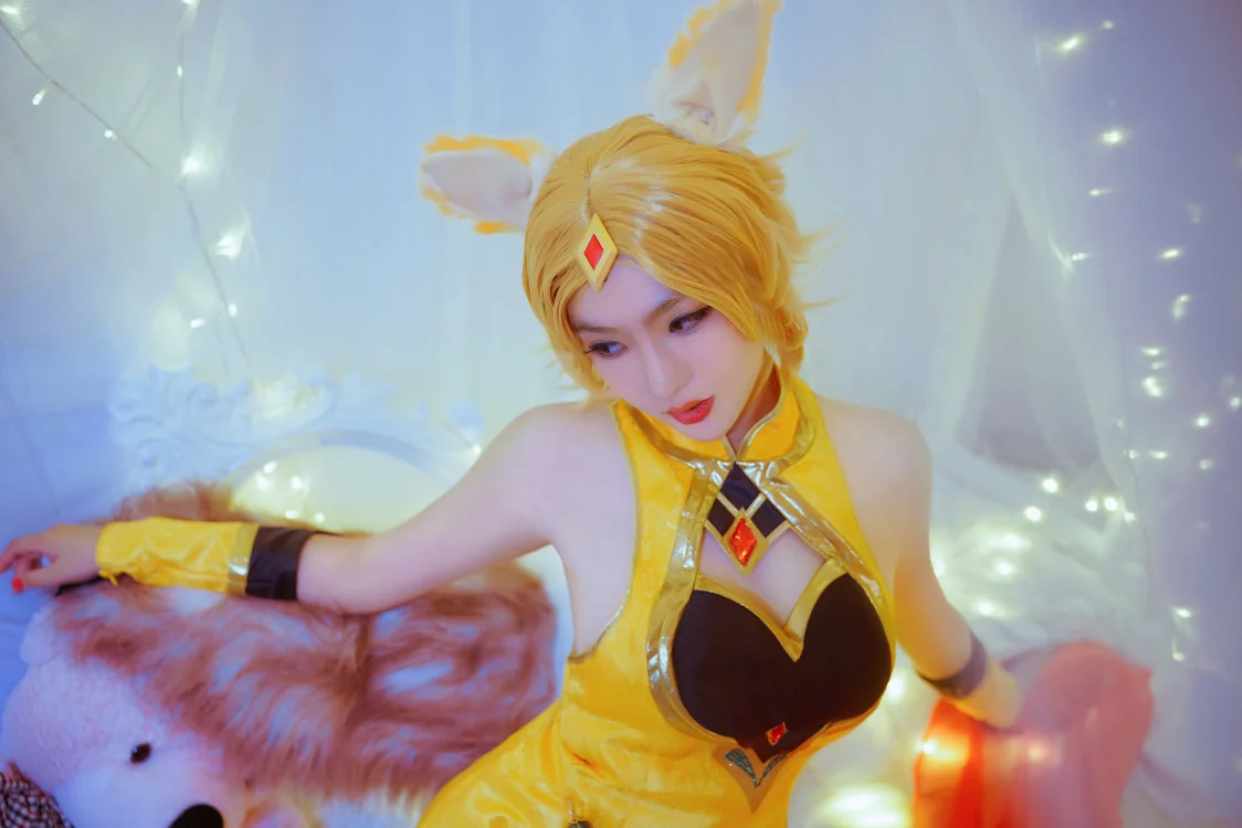 王者荣耀妲己COS写真,主人请尽情吩咐妲己~