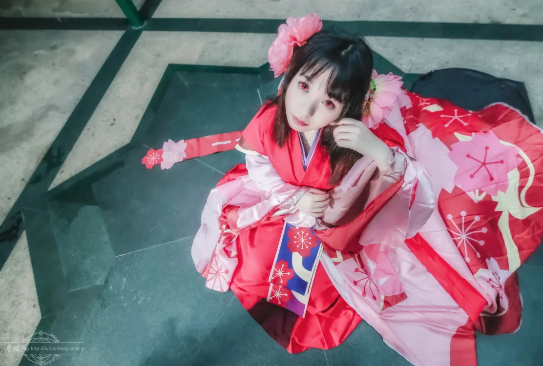 阴阳师 樱花妖COS写真