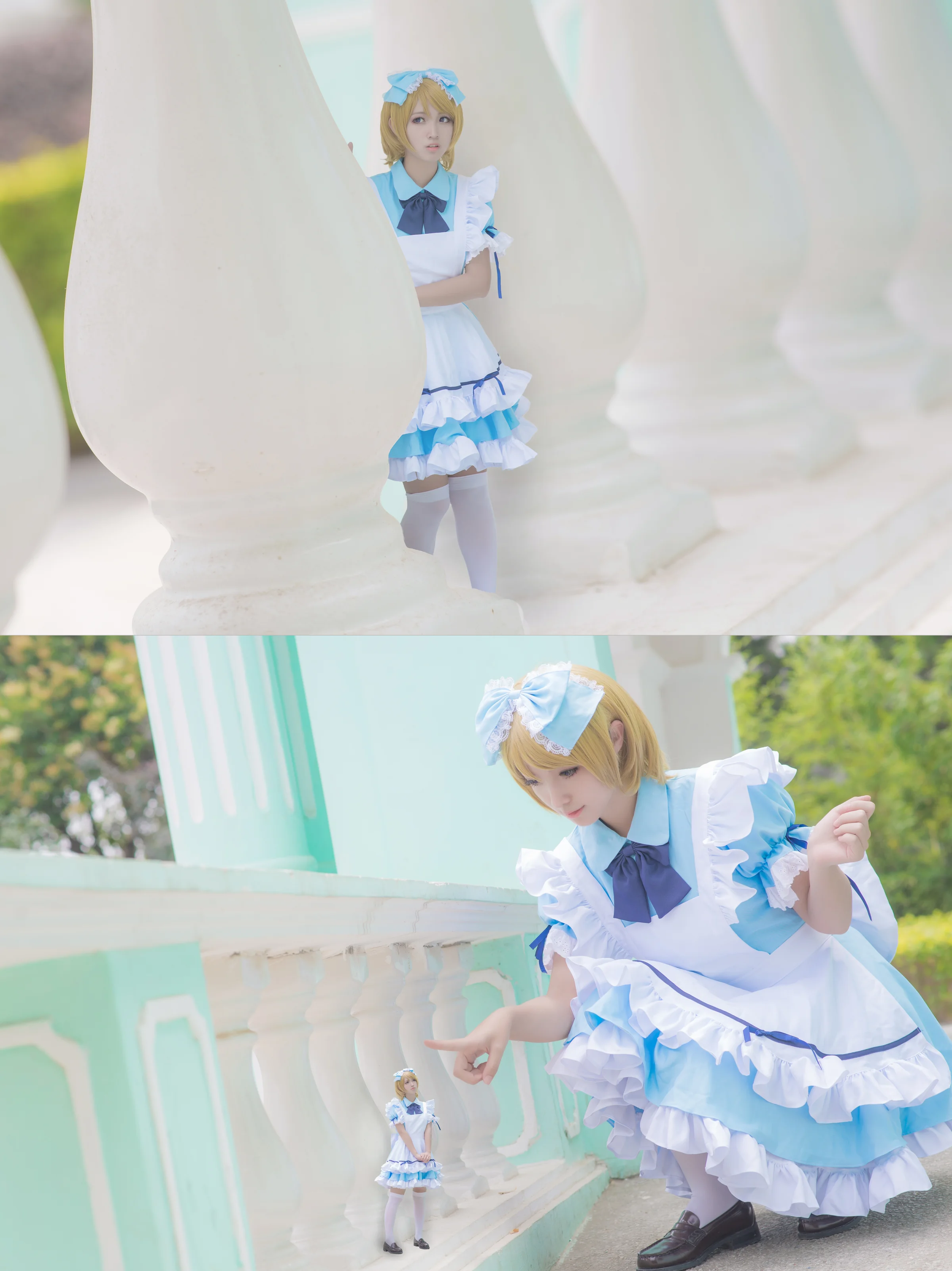 lovelive！花阳爱丽丝同人COS写真