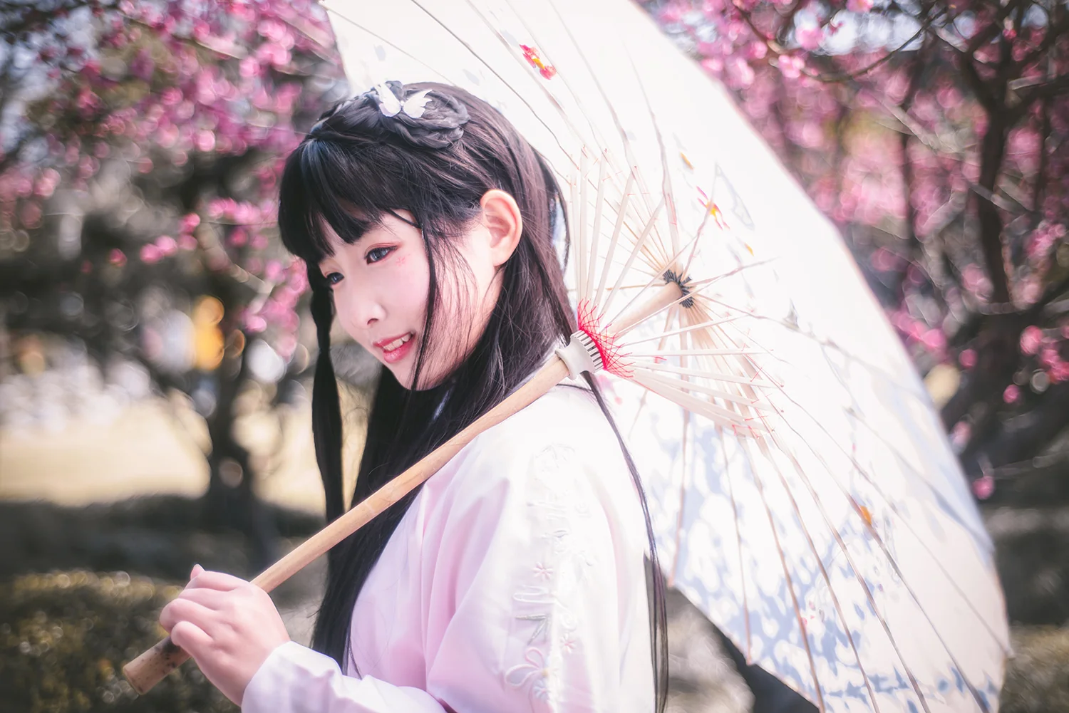 【汉服】人面桃花相映红｜高清图片集