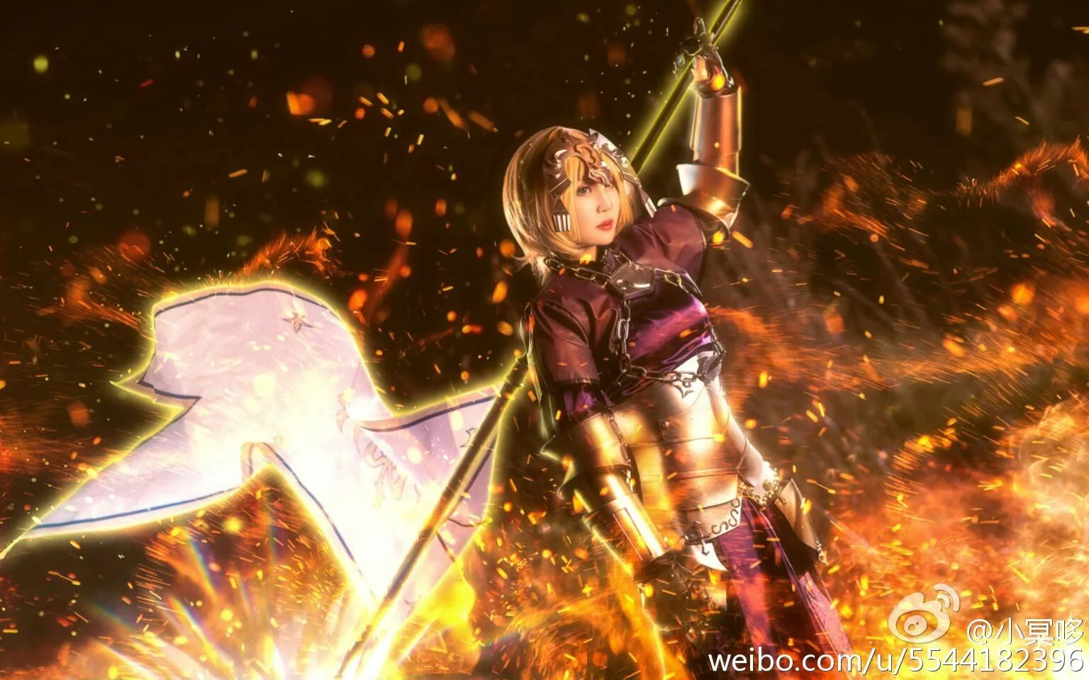 fate/grand order贞德COS写真