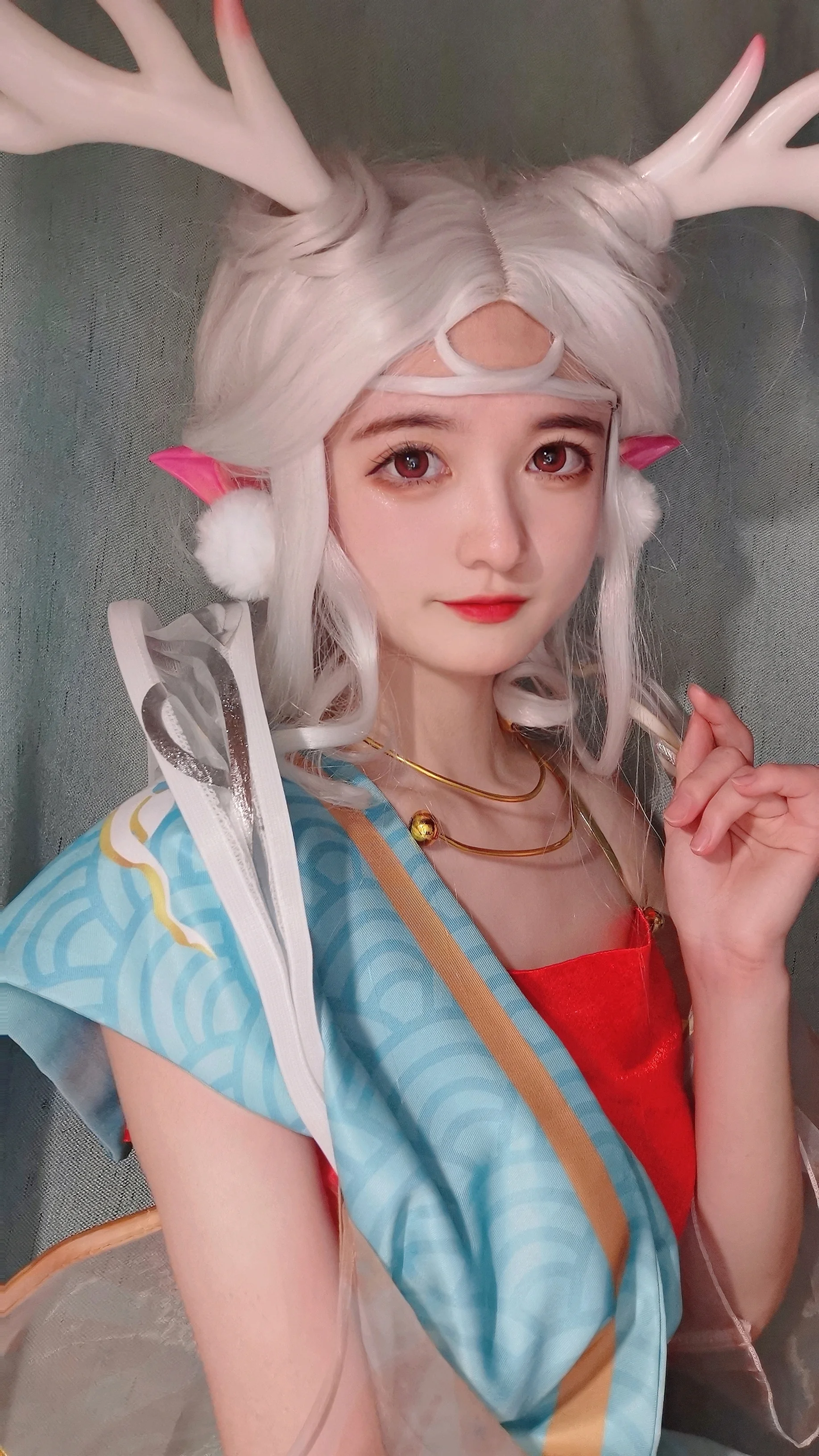 【王者荣耀】遇见神鹿COS写真