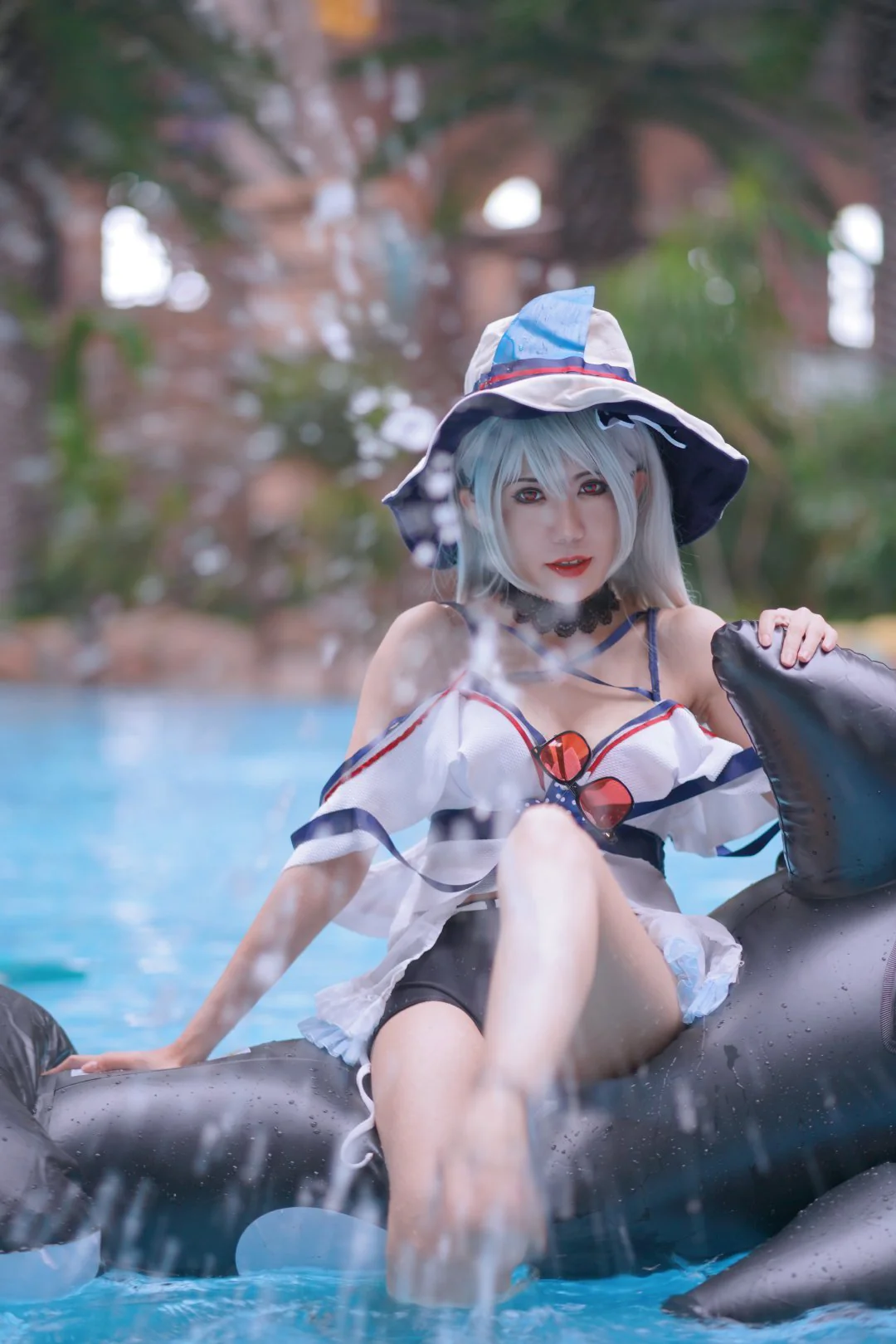 明日方舟 斯卡蒂COS写真