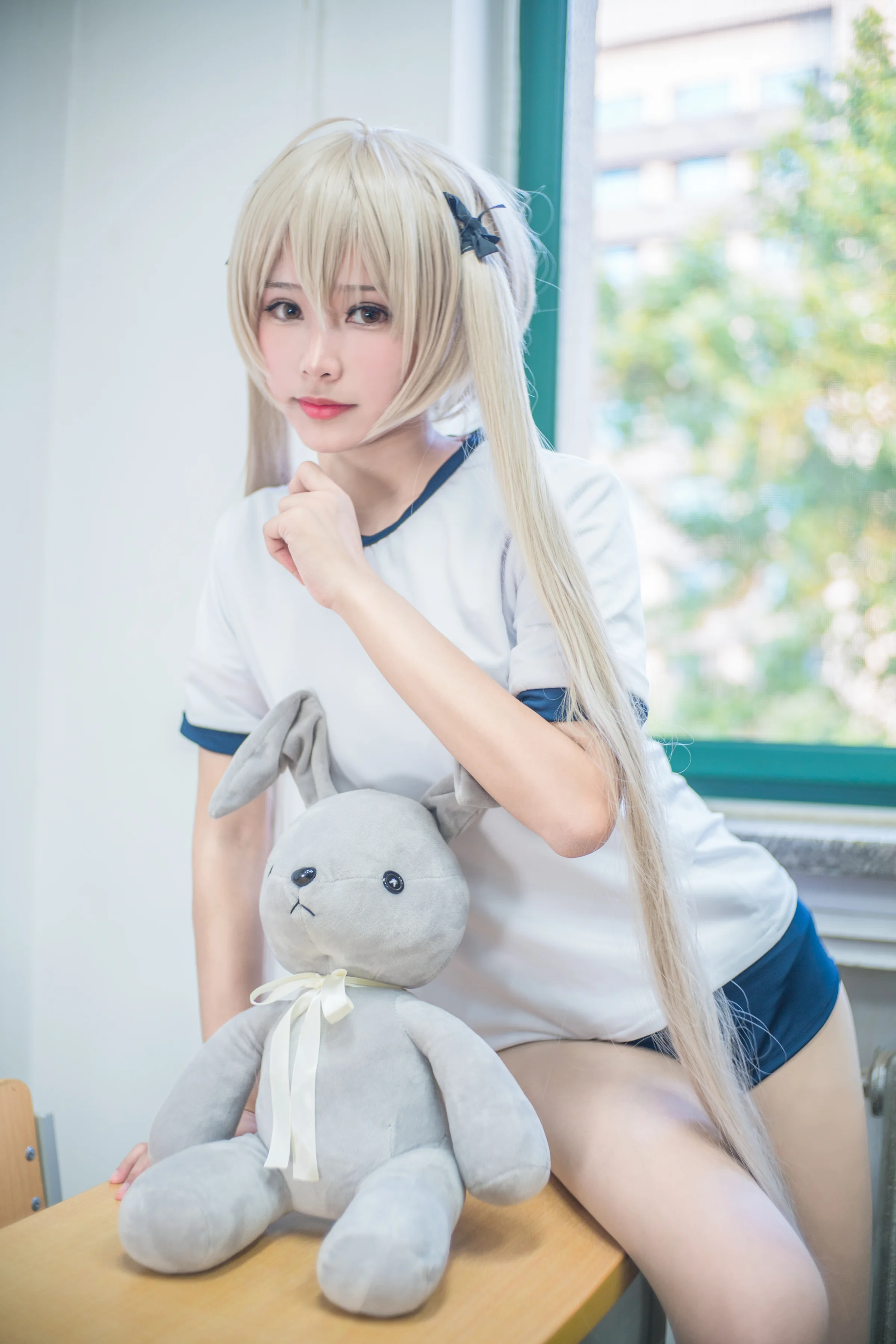 缘之空穹妹体操服COS写真