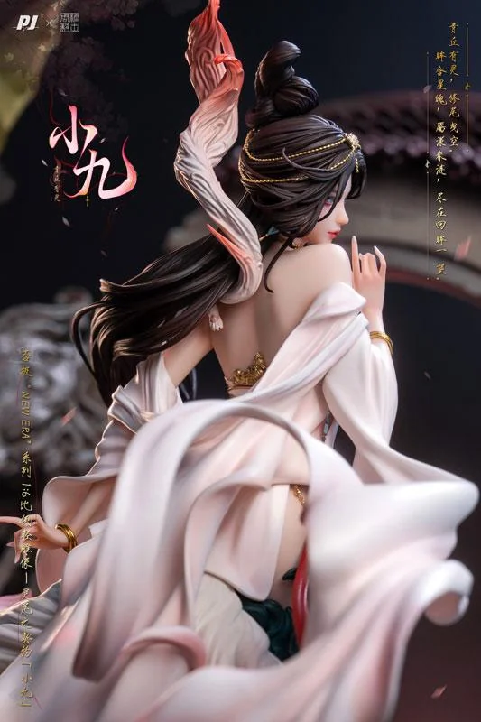 PIJI发布《糖王周毅原创系列》灵狐契约-小九模型手办｜高清图片集
