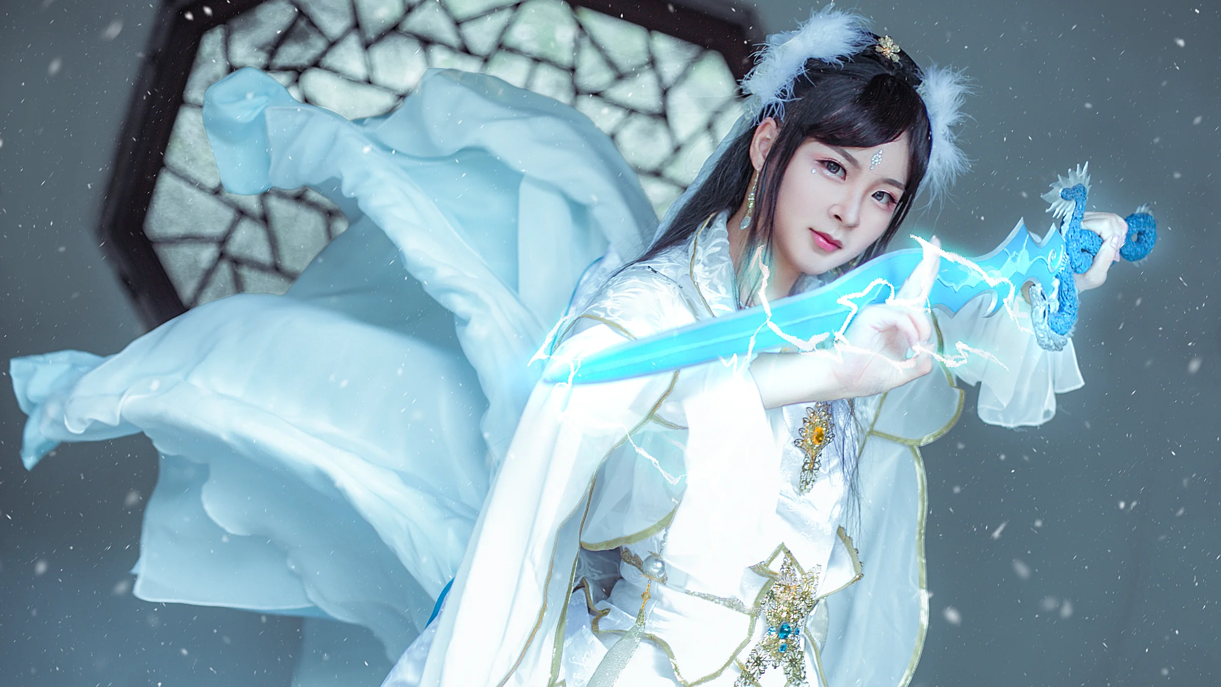 诛仙陆雪琪COS写真