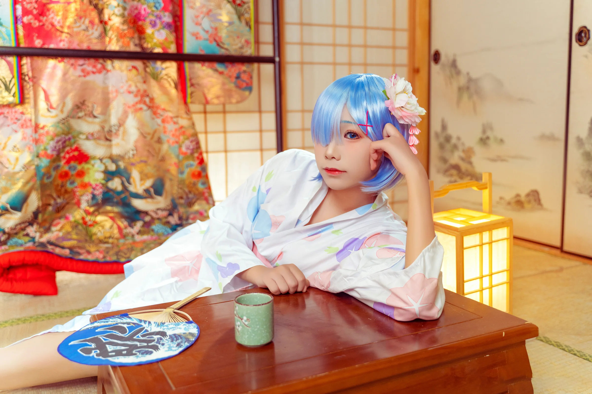 蕾姆浴衣COS写真