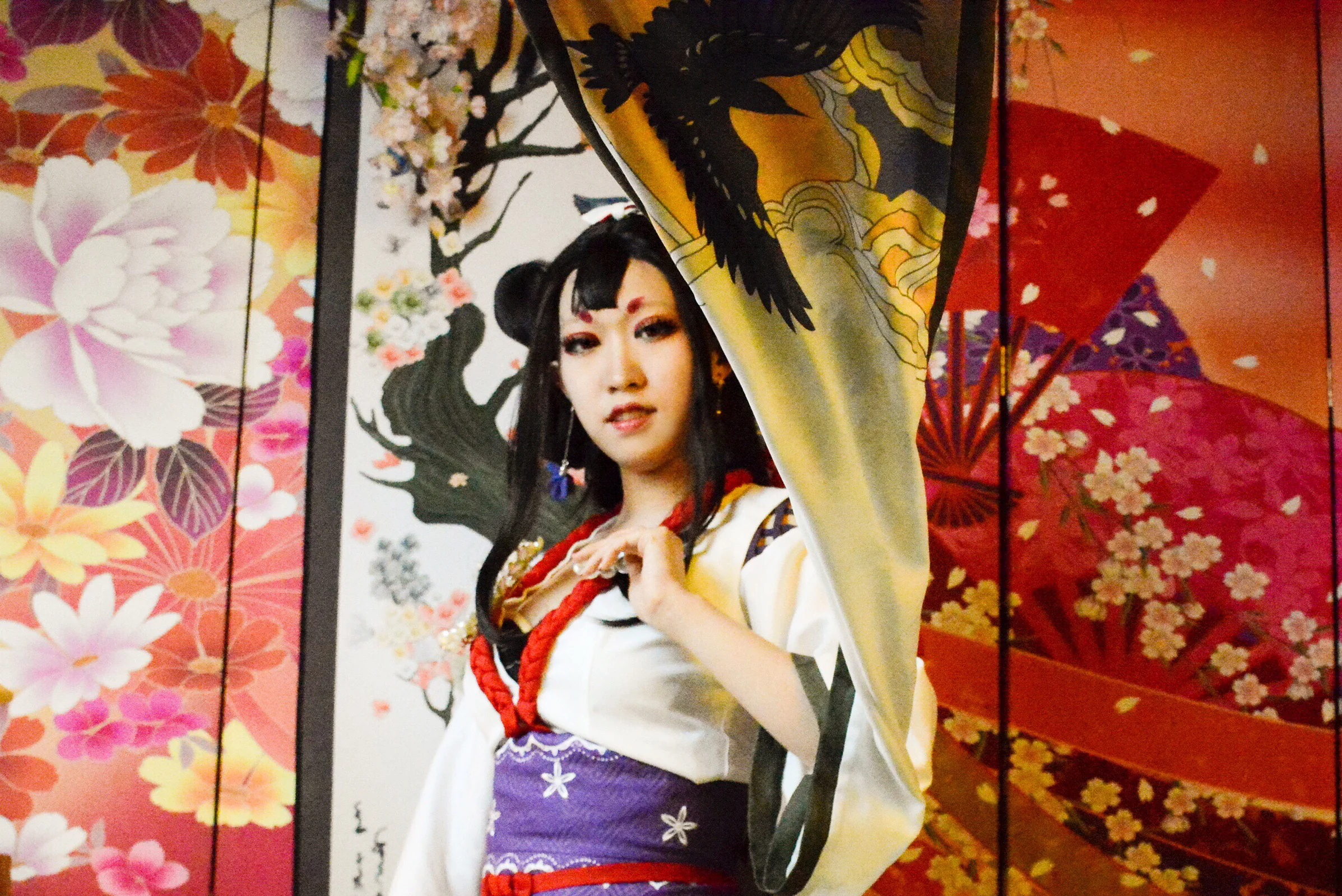 阴阳师花鸟卷COS写真，最喜欢花鸟卷小姐姐了