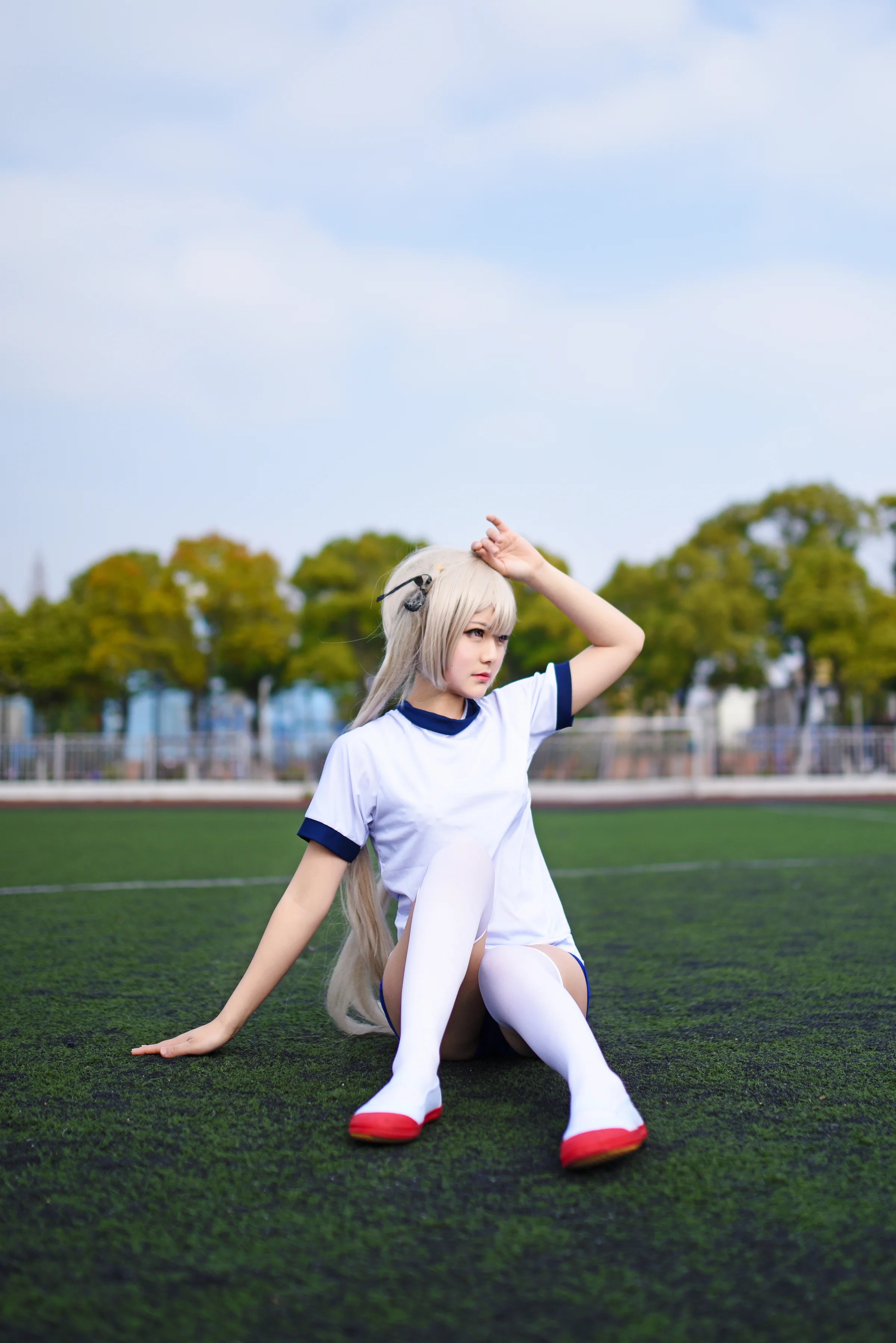 穹妹体操服COS写真