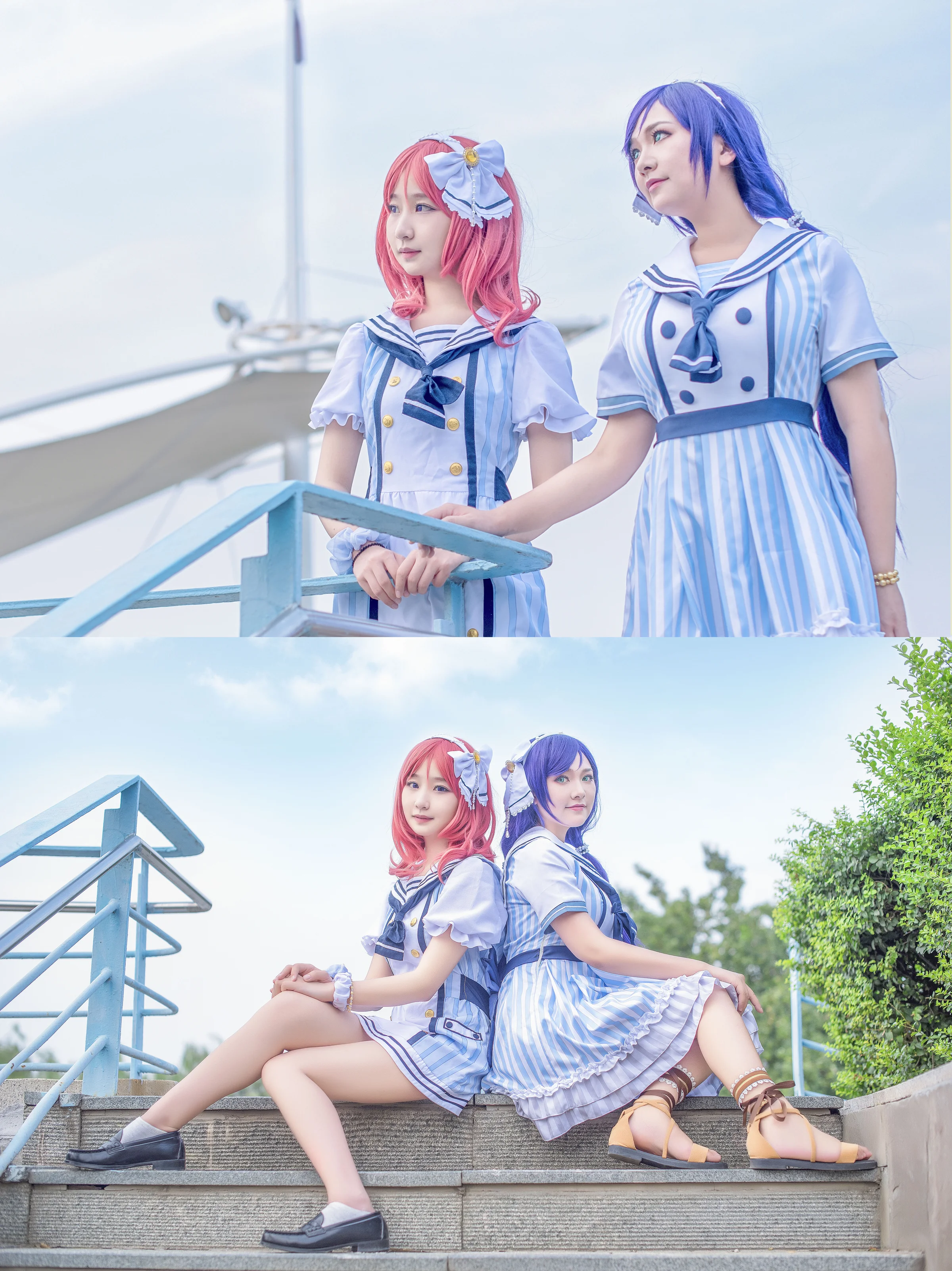 ll海盗未觉醒 花阳x凛x希x姬COS写真
