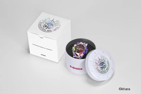 纪念《新世纪福音战士》30 周年 CASIO 推出全新款式｜高清图片集