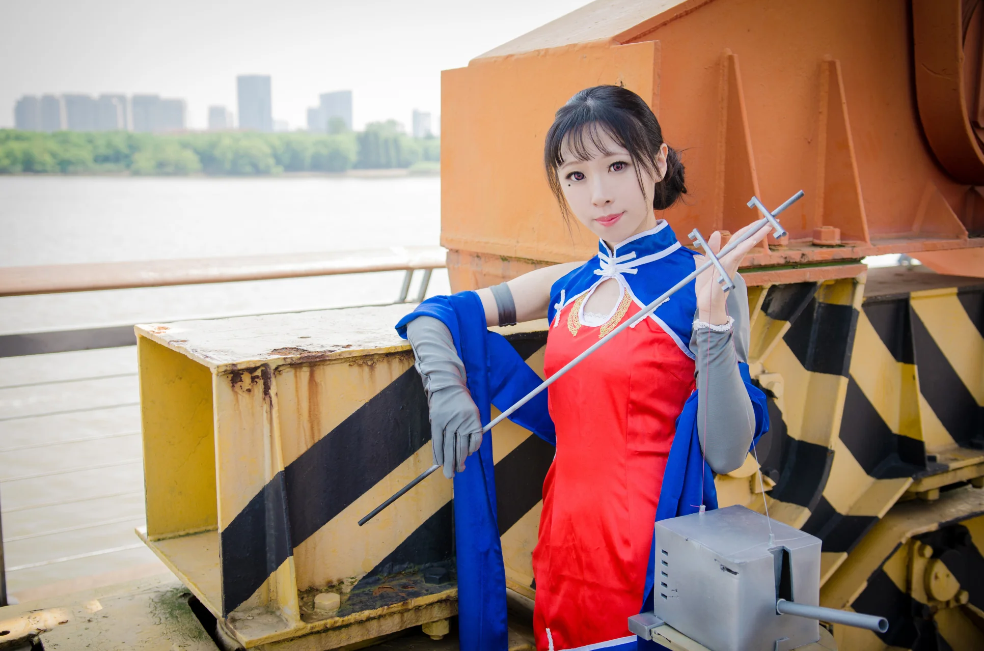 战舰少女逸仙COS写真