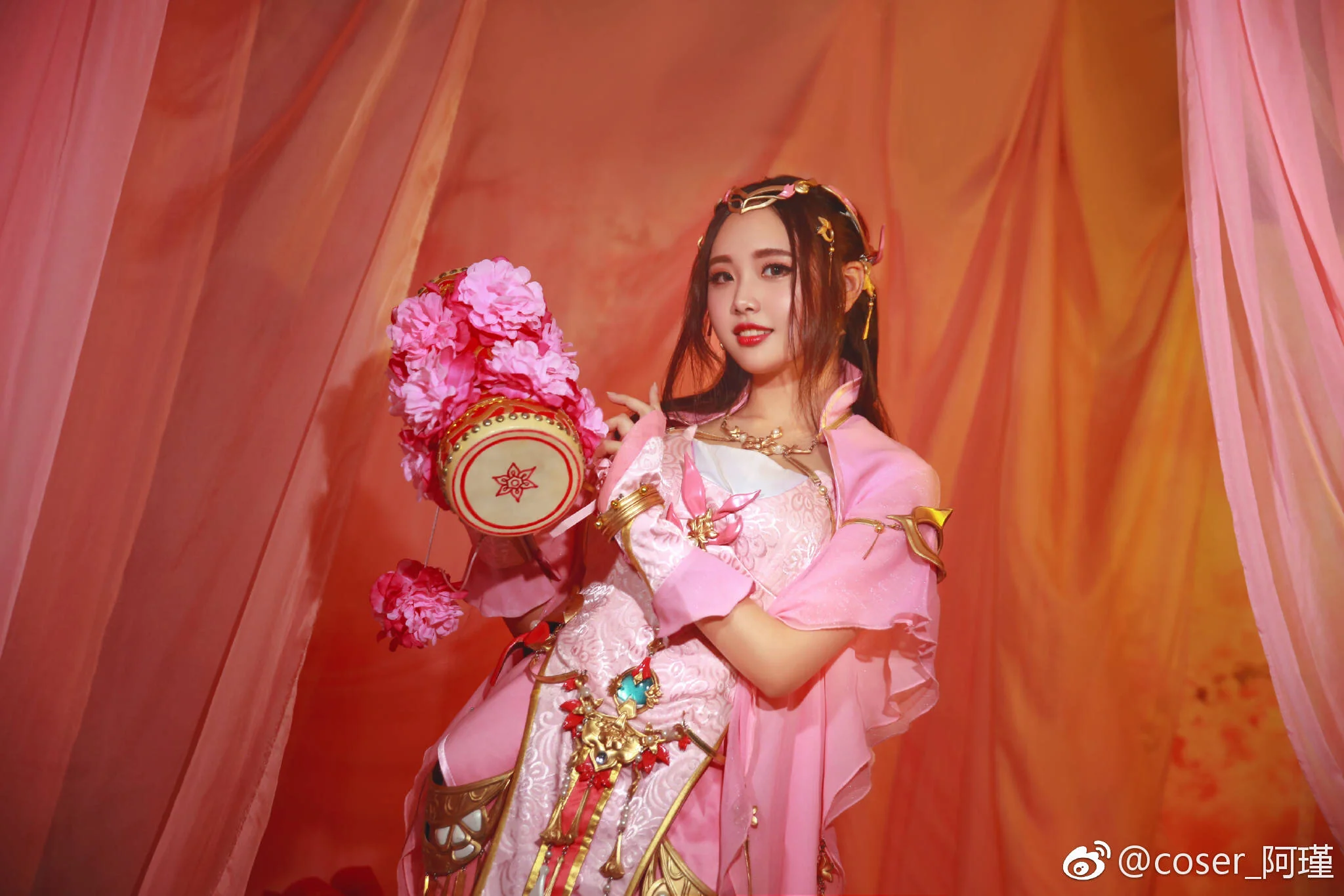 剑网三 七秀COS写真 七秀剑舞动四方