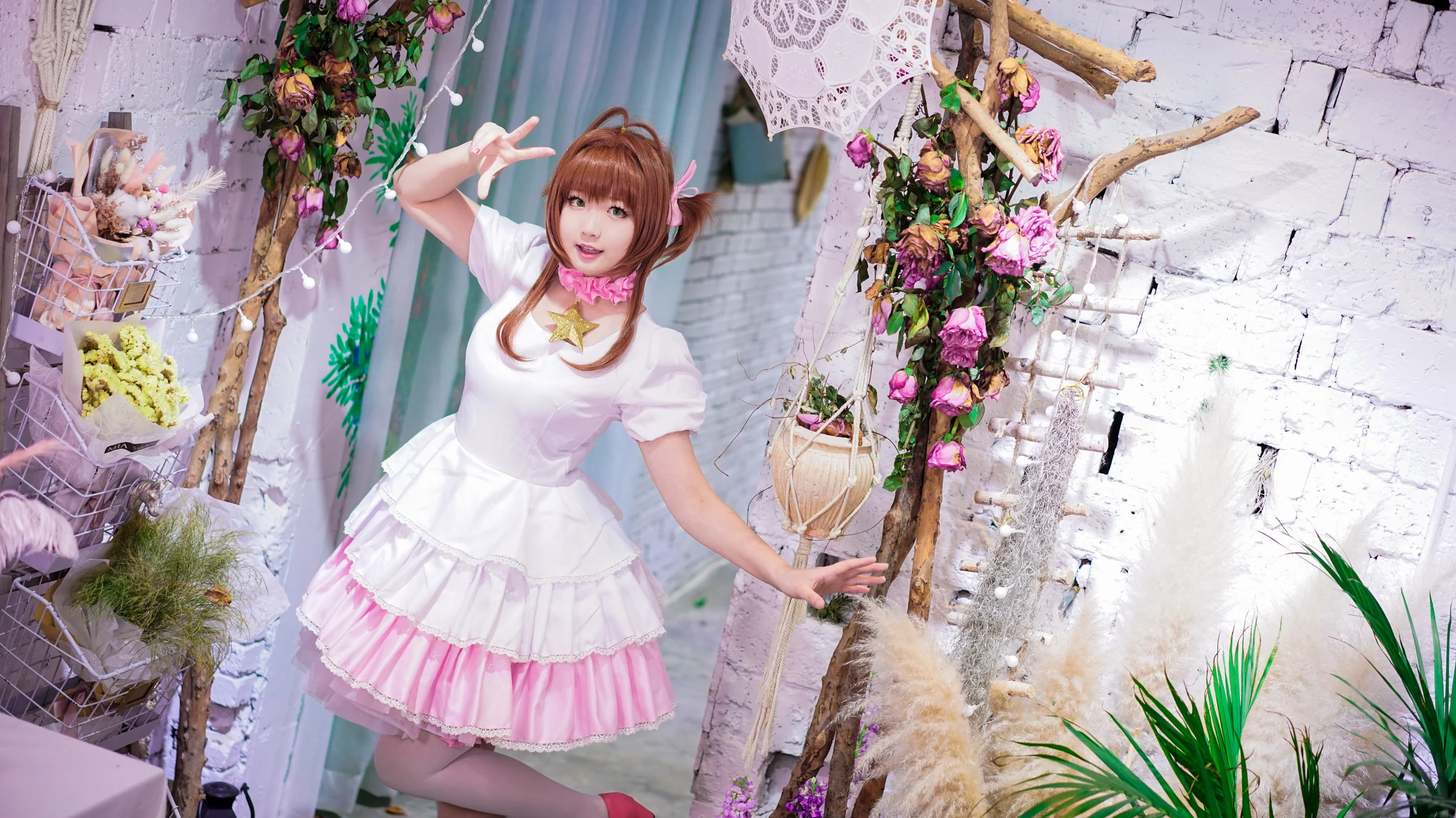 魔卡少女樱 小樱COS写真