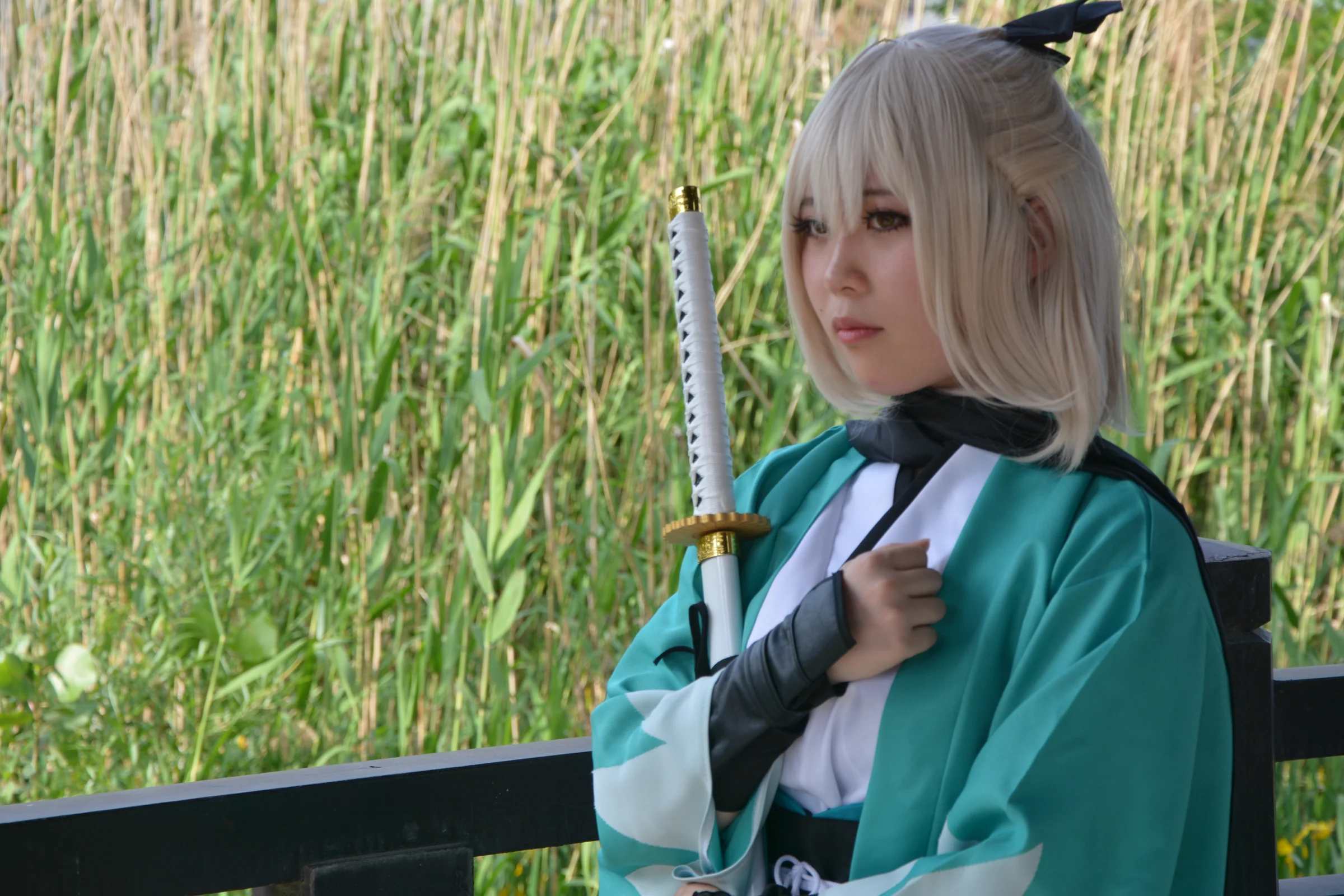 fate/grand order 冲田总司COS写真