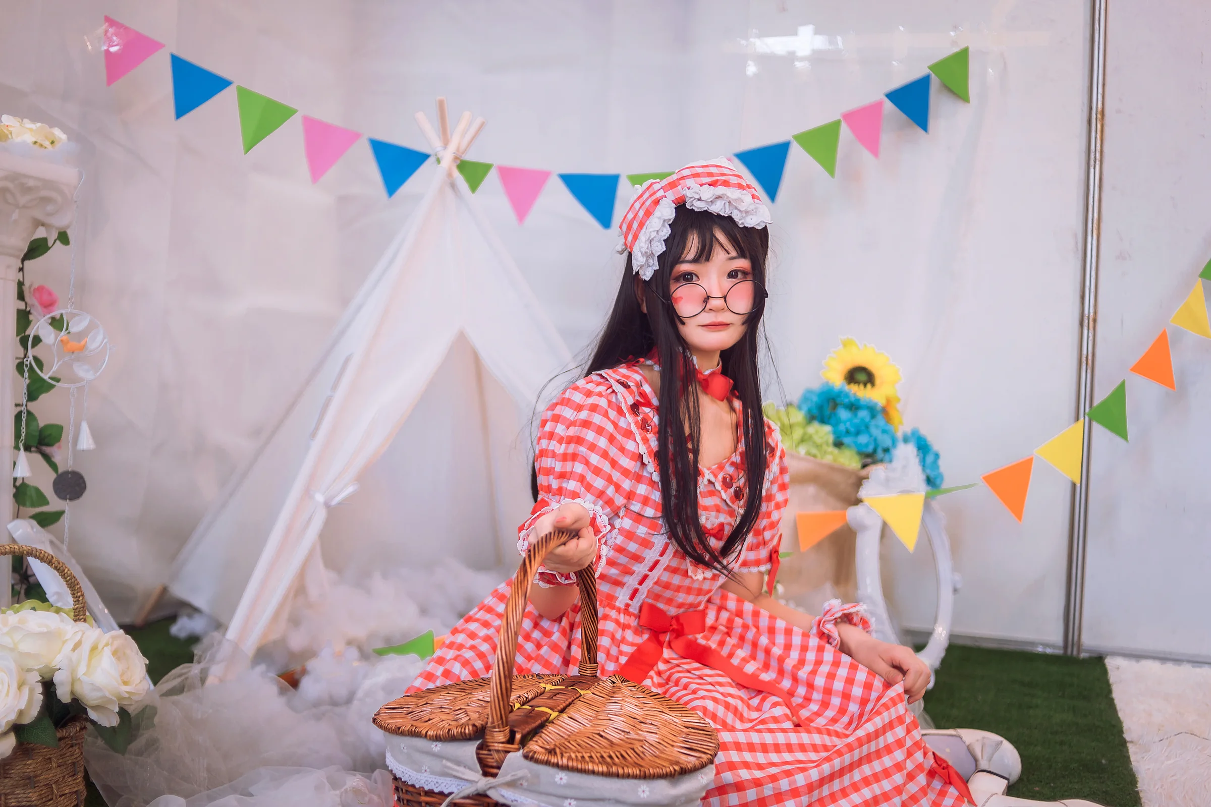 lolita私影，要一起野餐嘛？｜高清图片集