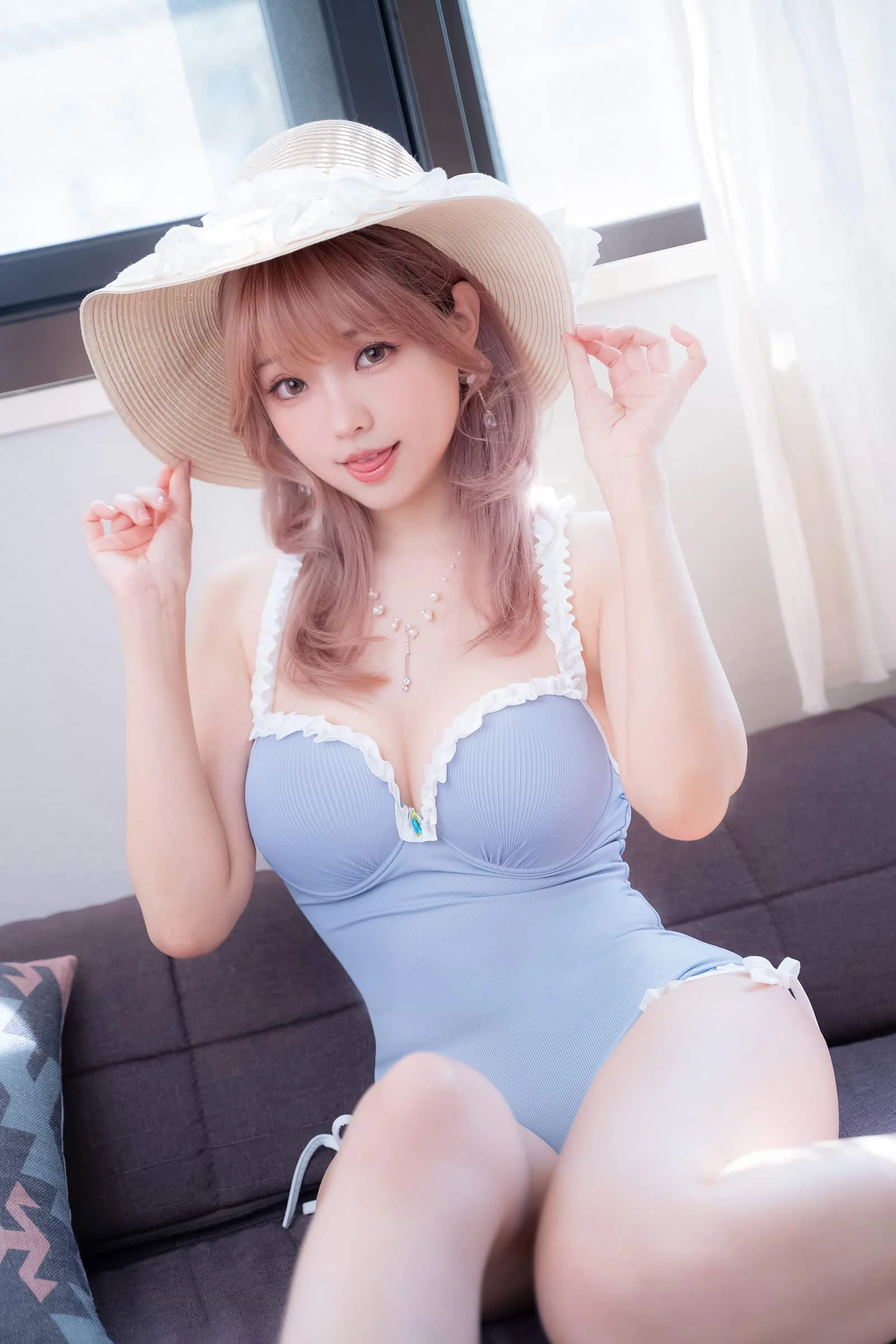 [Ely] – Mist Blue Lady｜高清图片集