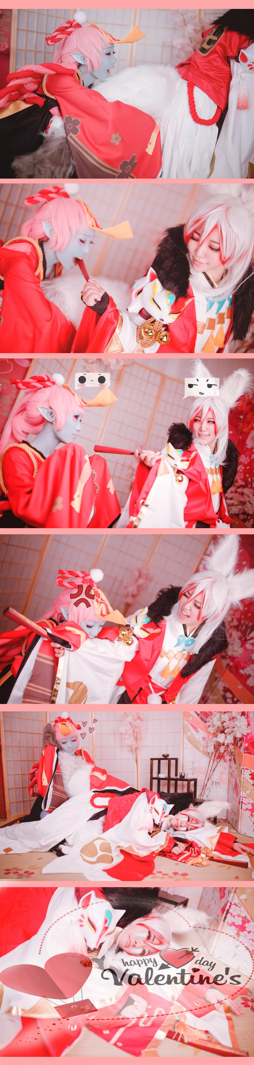 阴阳师·妖狐&跳跳妹妹COS写真