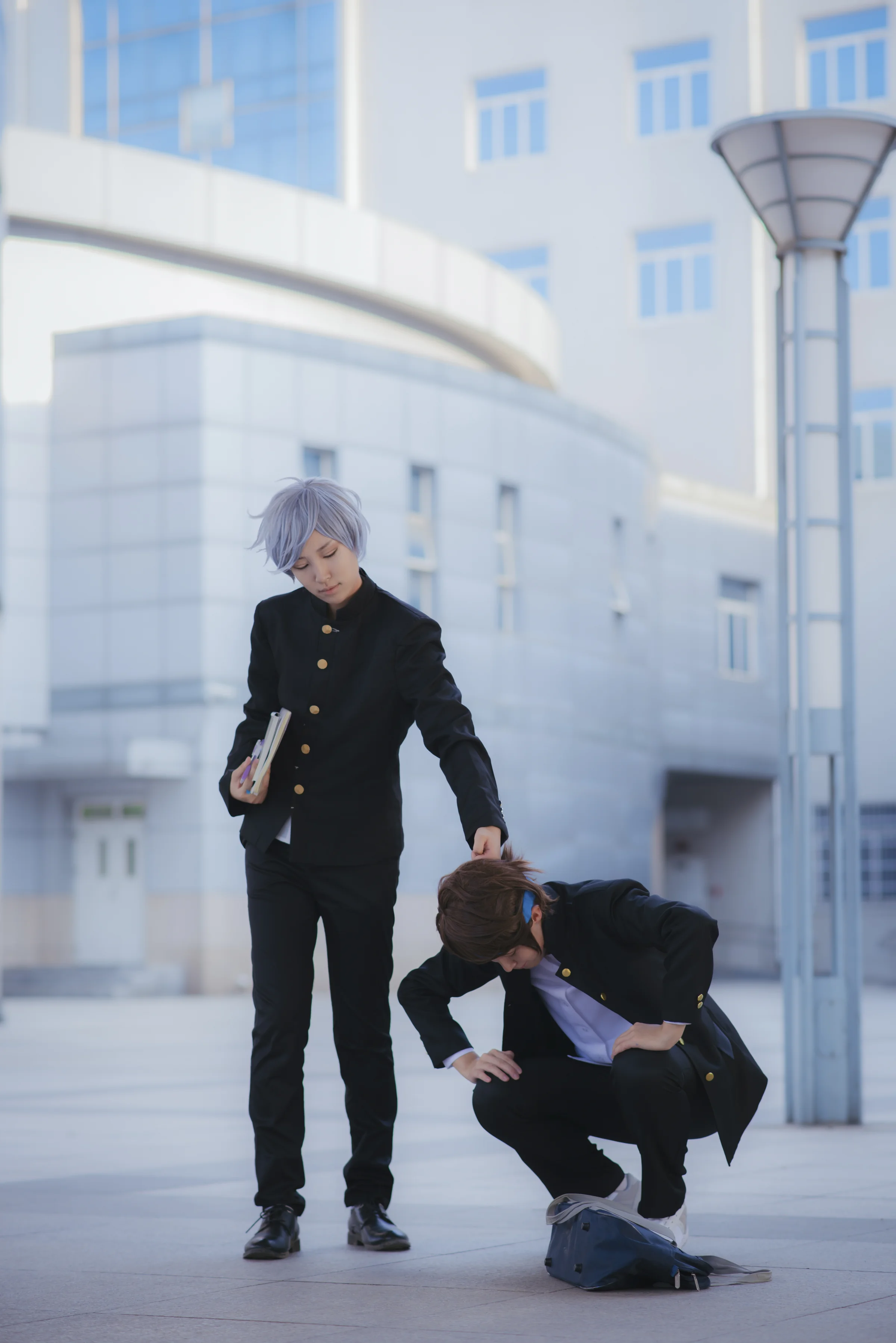 王者荣耀 私设云亮校园COS写真
