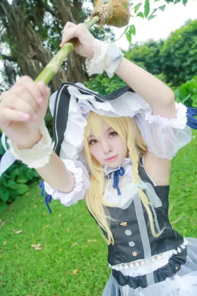 东方project雾雨魔理沙COS写真