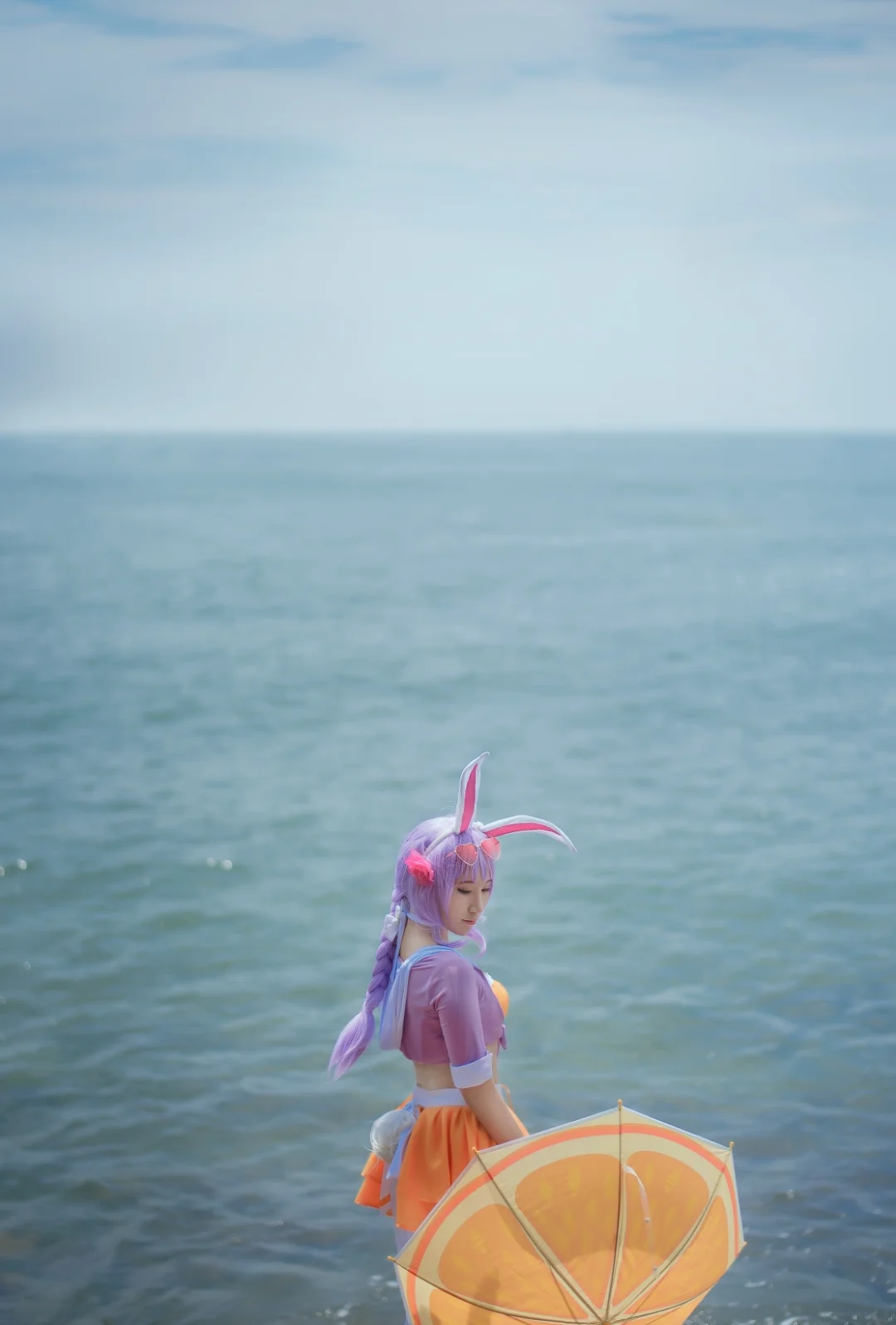 王者荣耀 公孙离泳装密橘之夏COS写真