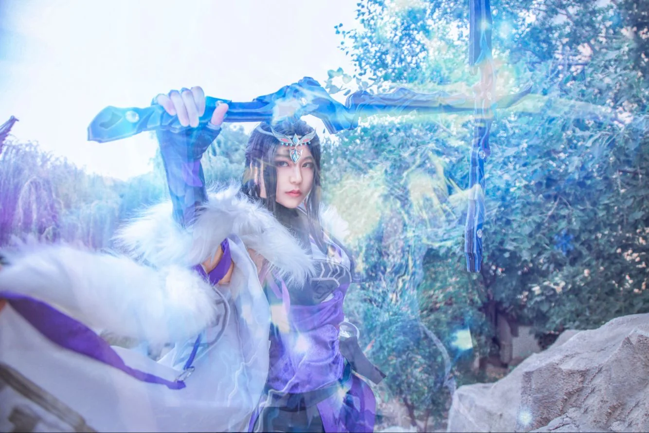 剑侠情缘三 雪河刀娘COS写真