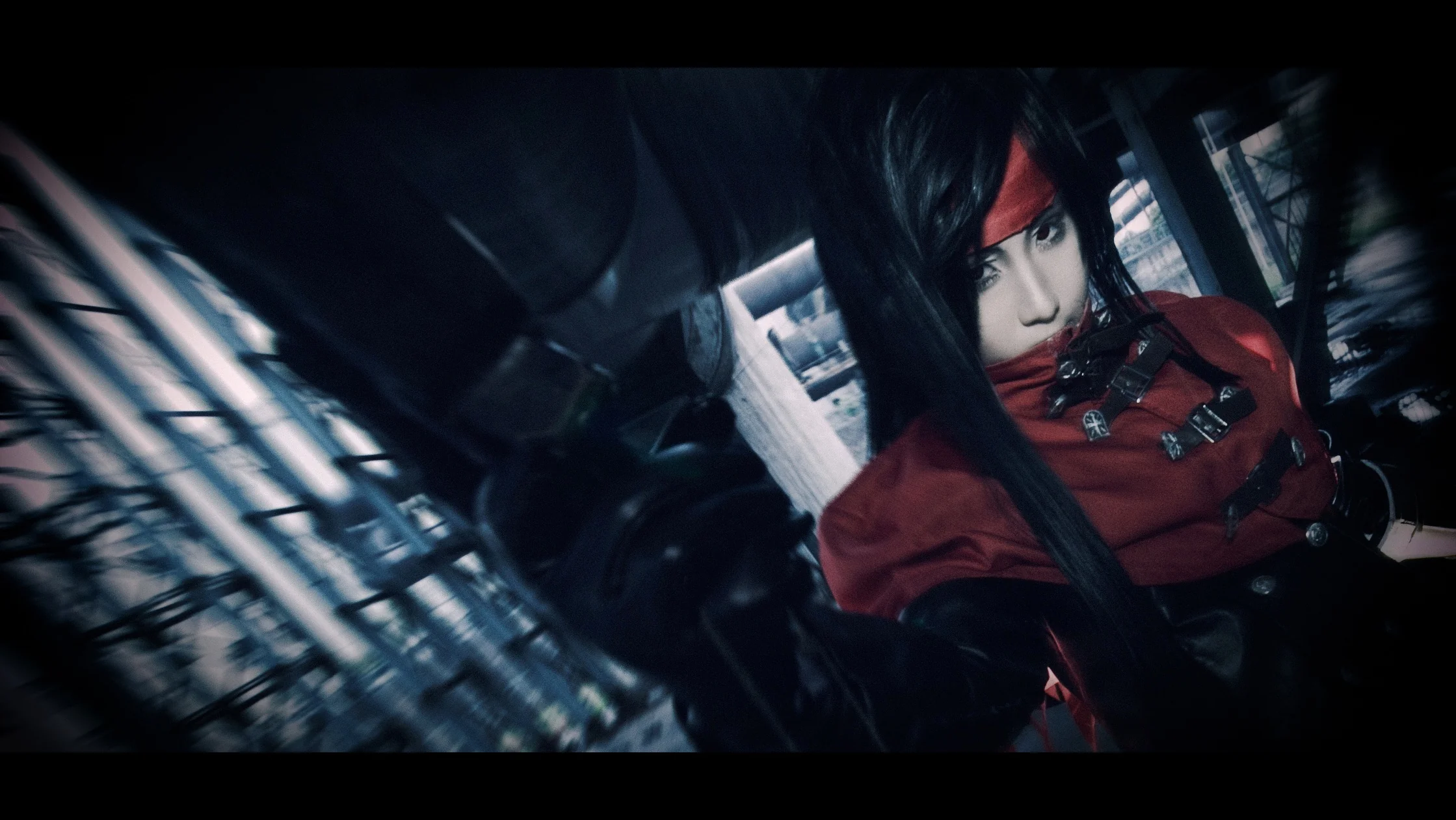 【最终幻想7】[FF7]文森特·瓦伦丁COS写真