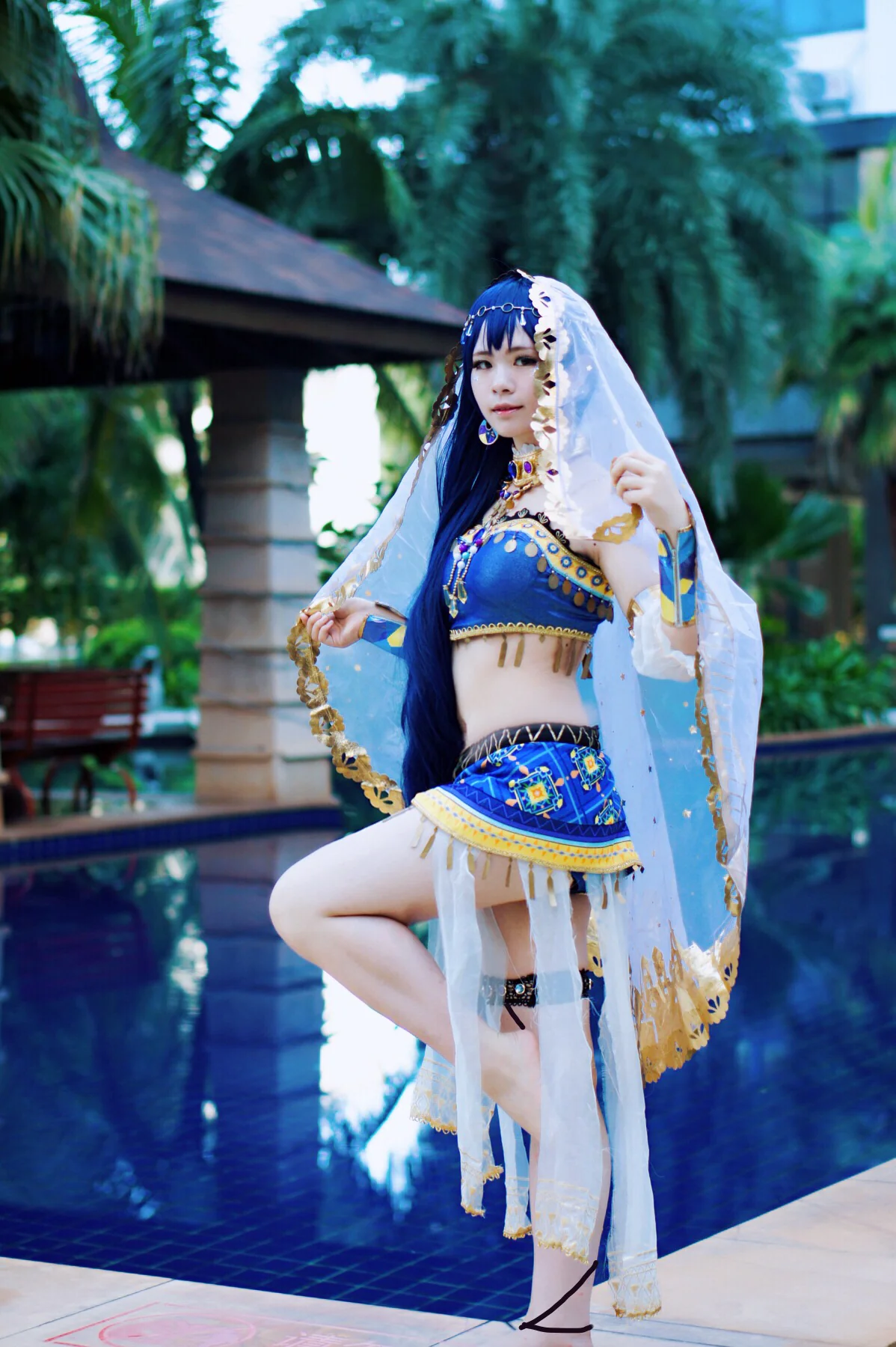 海舞娘觉醒 园田海未COS写真