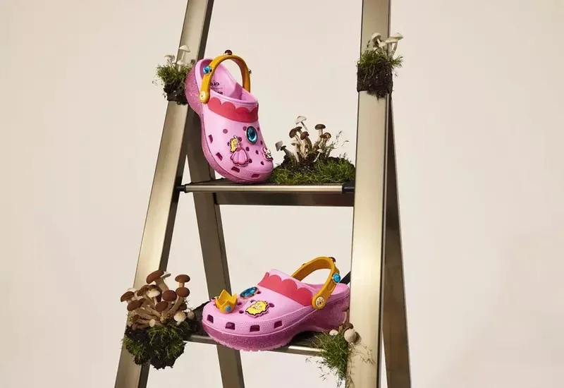 強強聯手《超級瑪利歐xCrocs》推出以「瑪莉歐」、「碧姬公主」、「耀西」、「庫巴」為主題的個性鞋款｜高清图片集