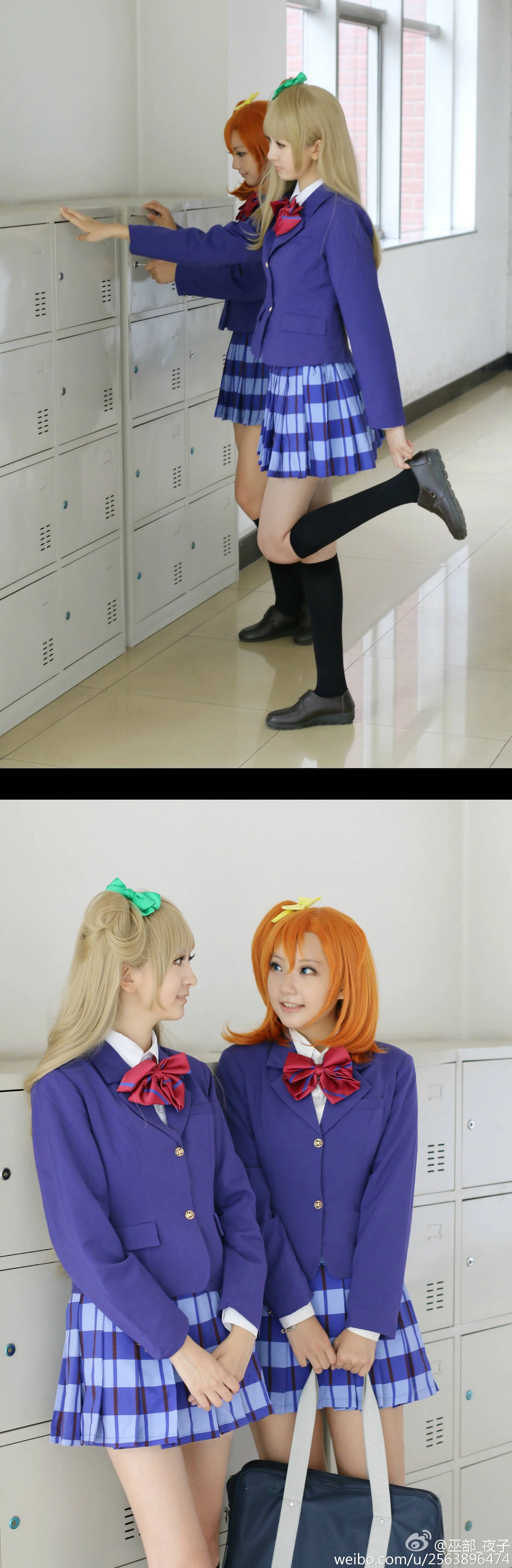 love live高坂穗乃果COS写真感谢相遇