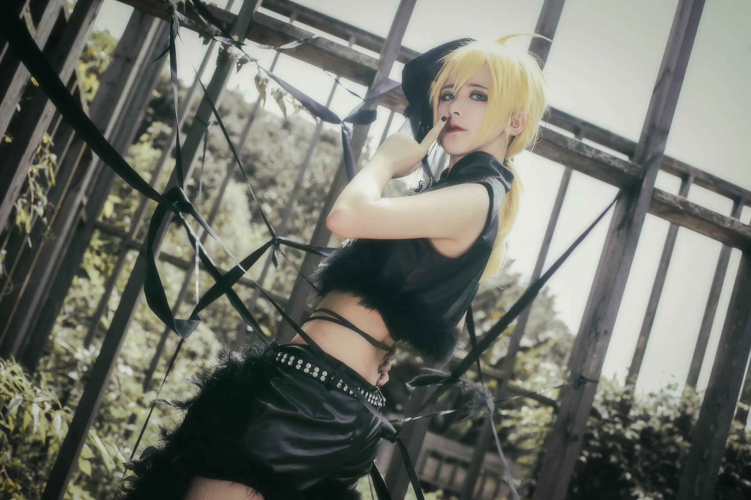 VOCALOID镜音连COS写真