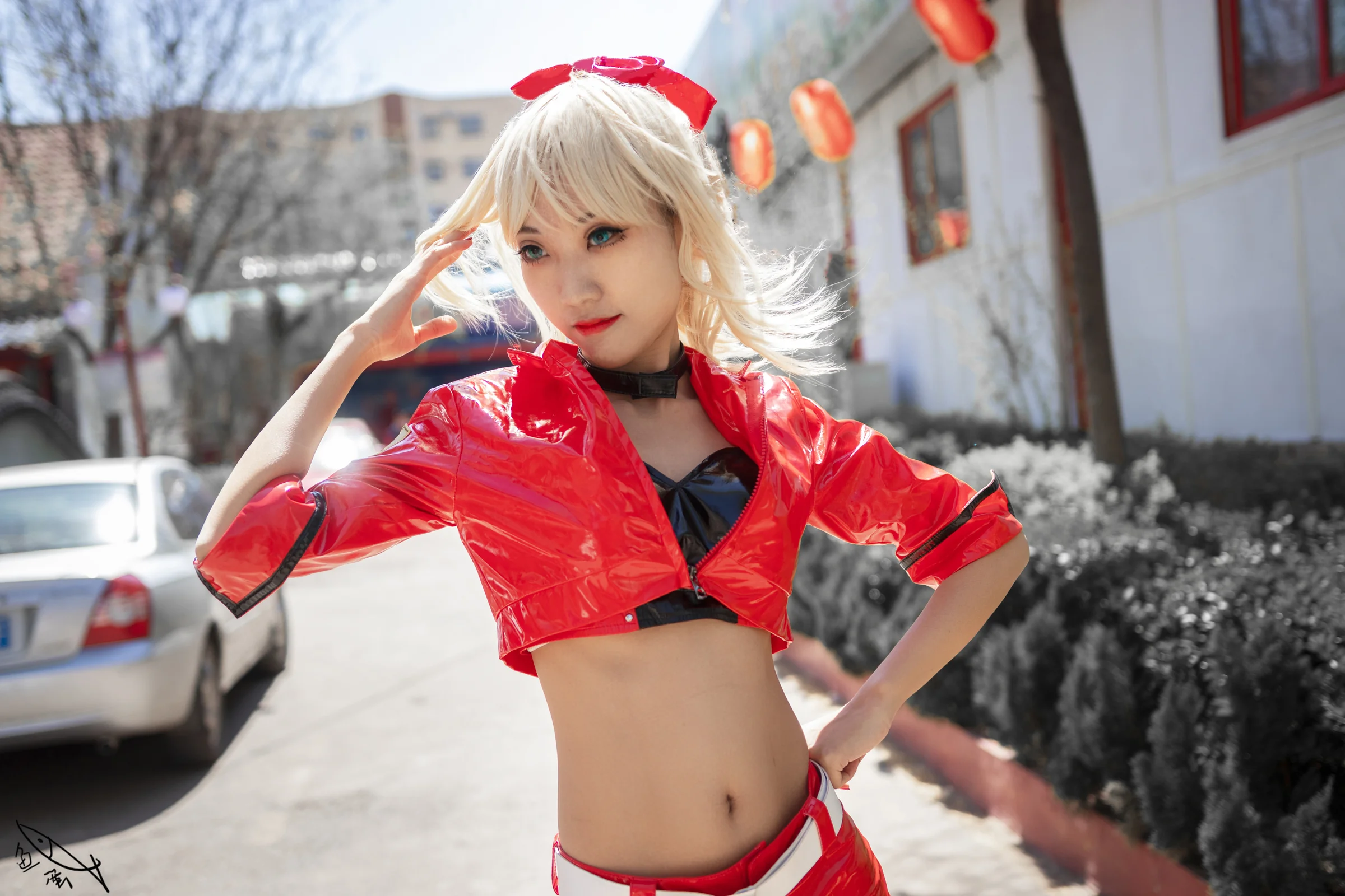 FATE 赛车尼禄COS写真