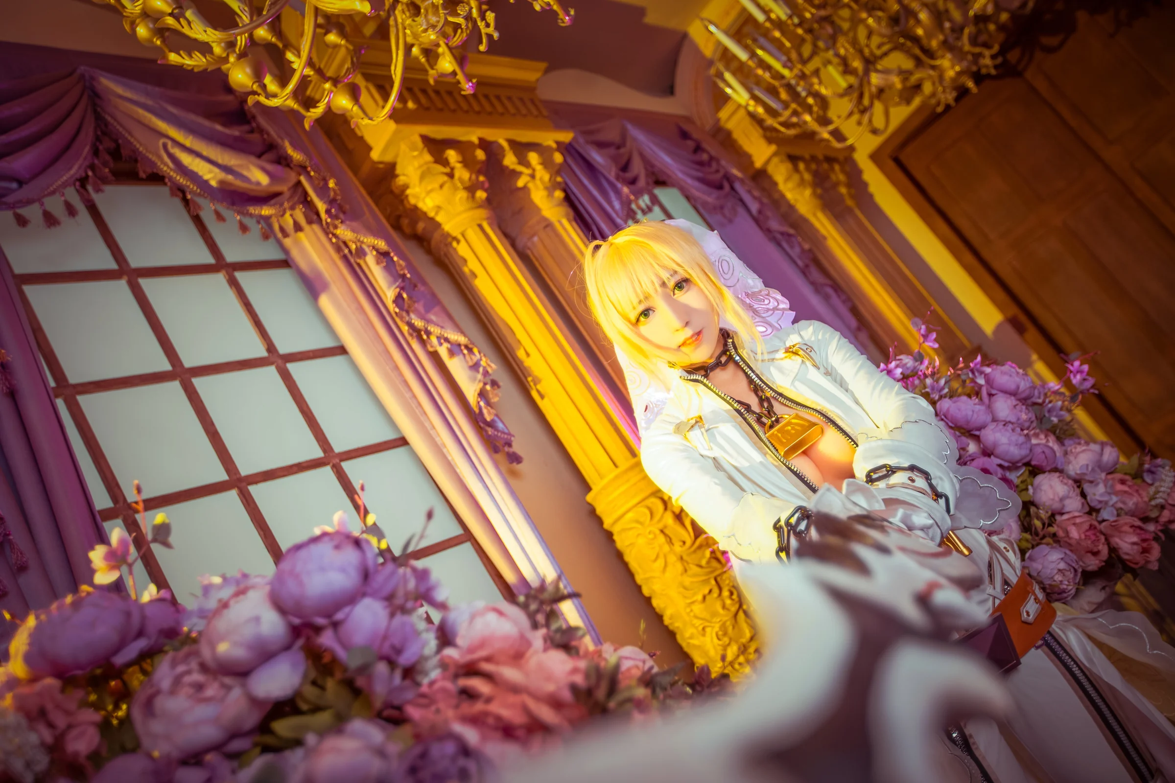 Fate/Grand Order 尼禄花嫁COS写真