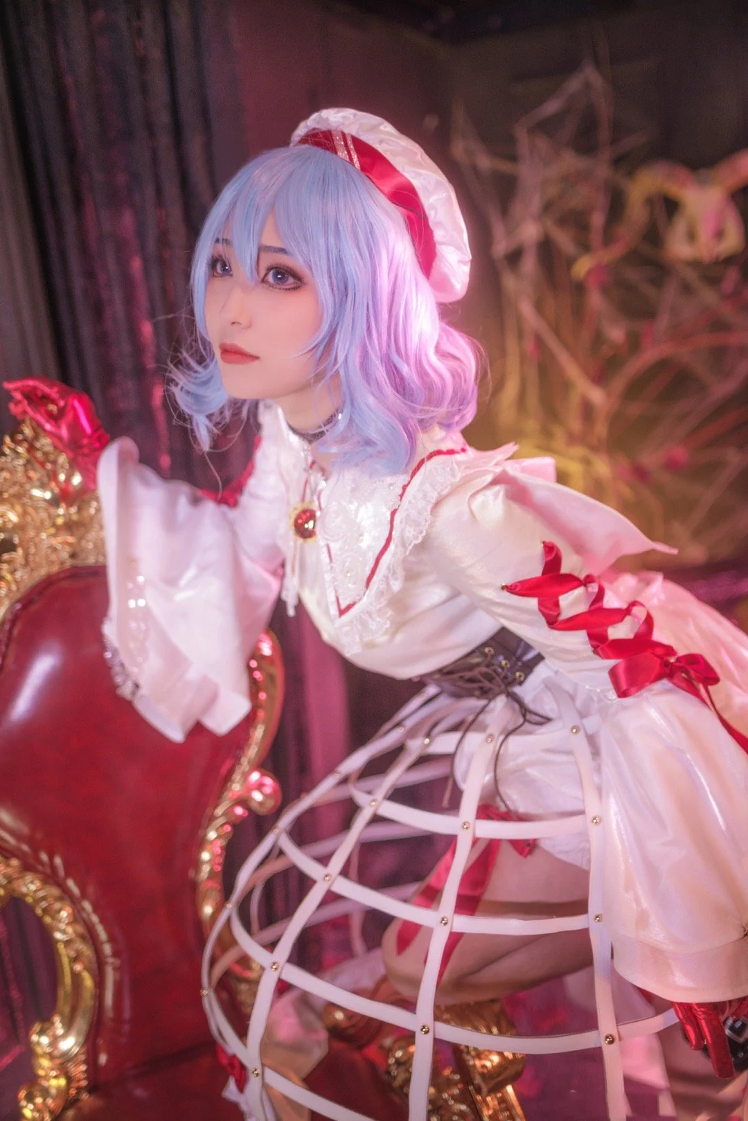 《东方Project》蕾米莉亚·纯白恶魔 COS写真