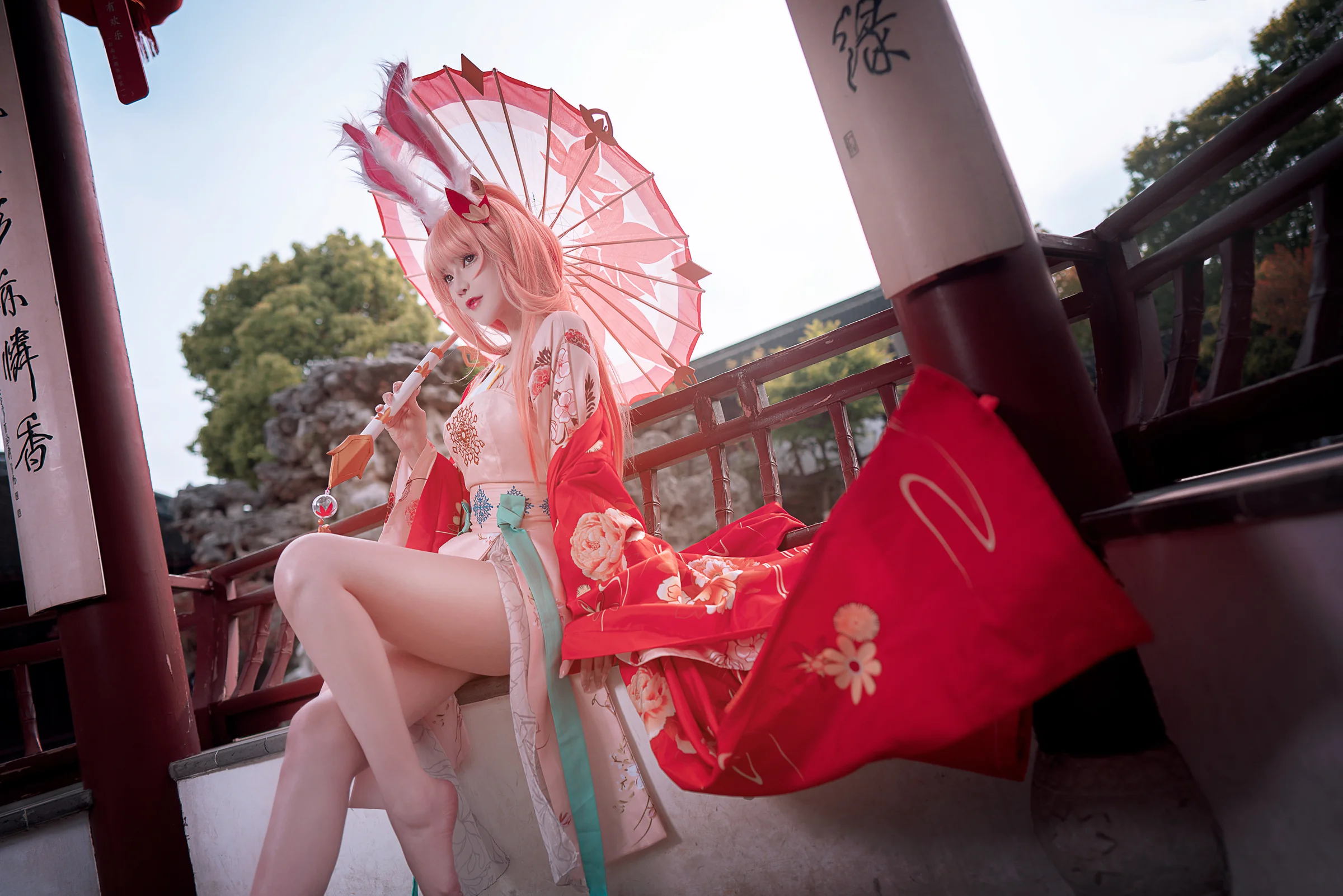 王者荣耀，公孙离惊鸿舞COS写真