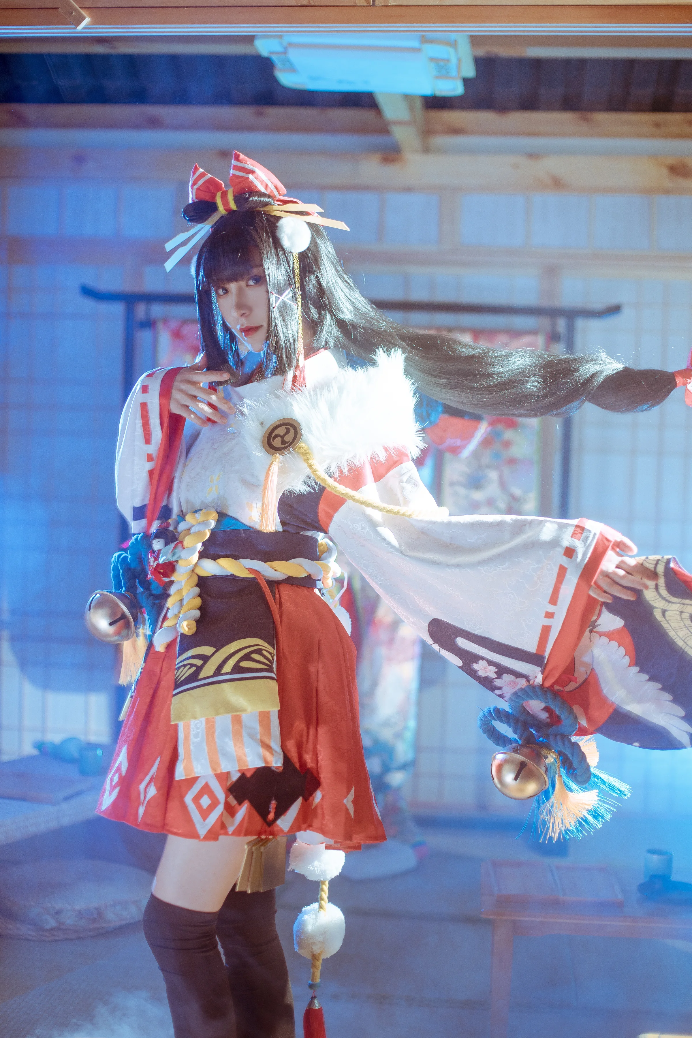 阴阳师 雪女COS写真