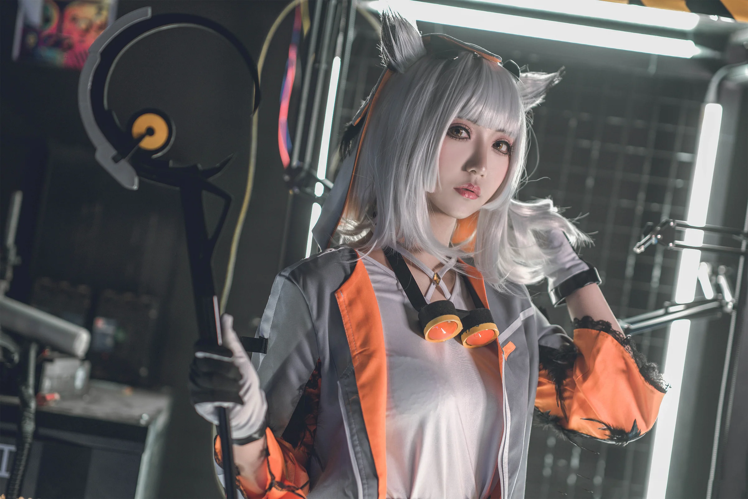 明日方舟 白面鸮COS写真