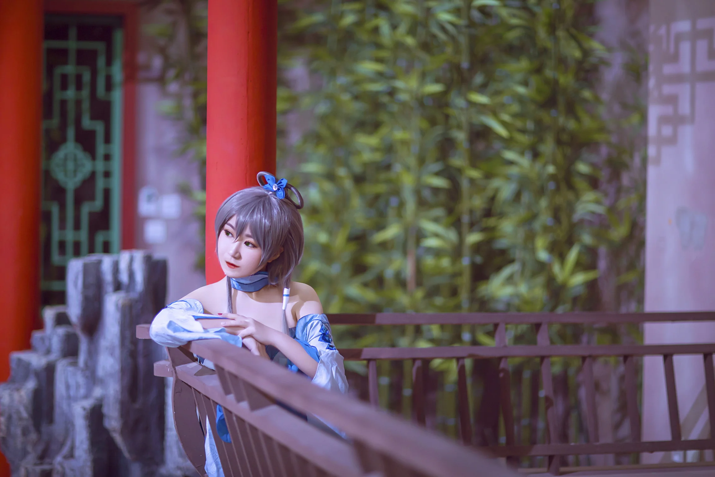 VOCALOID流鱼惊鹊洛天依COS写真