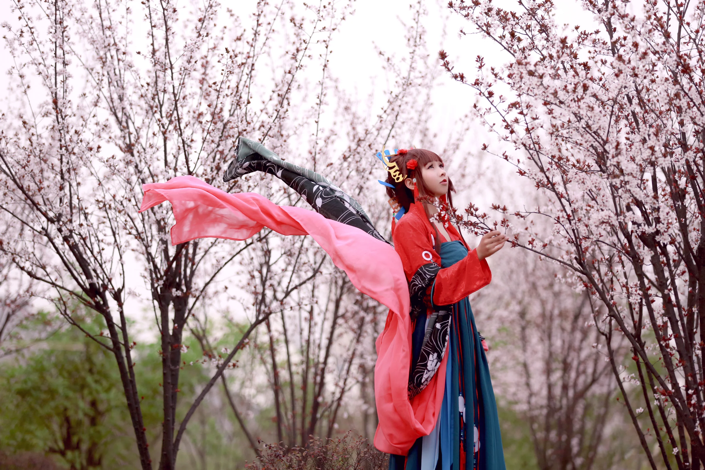 花灯结，提灯少女｜高清图片集