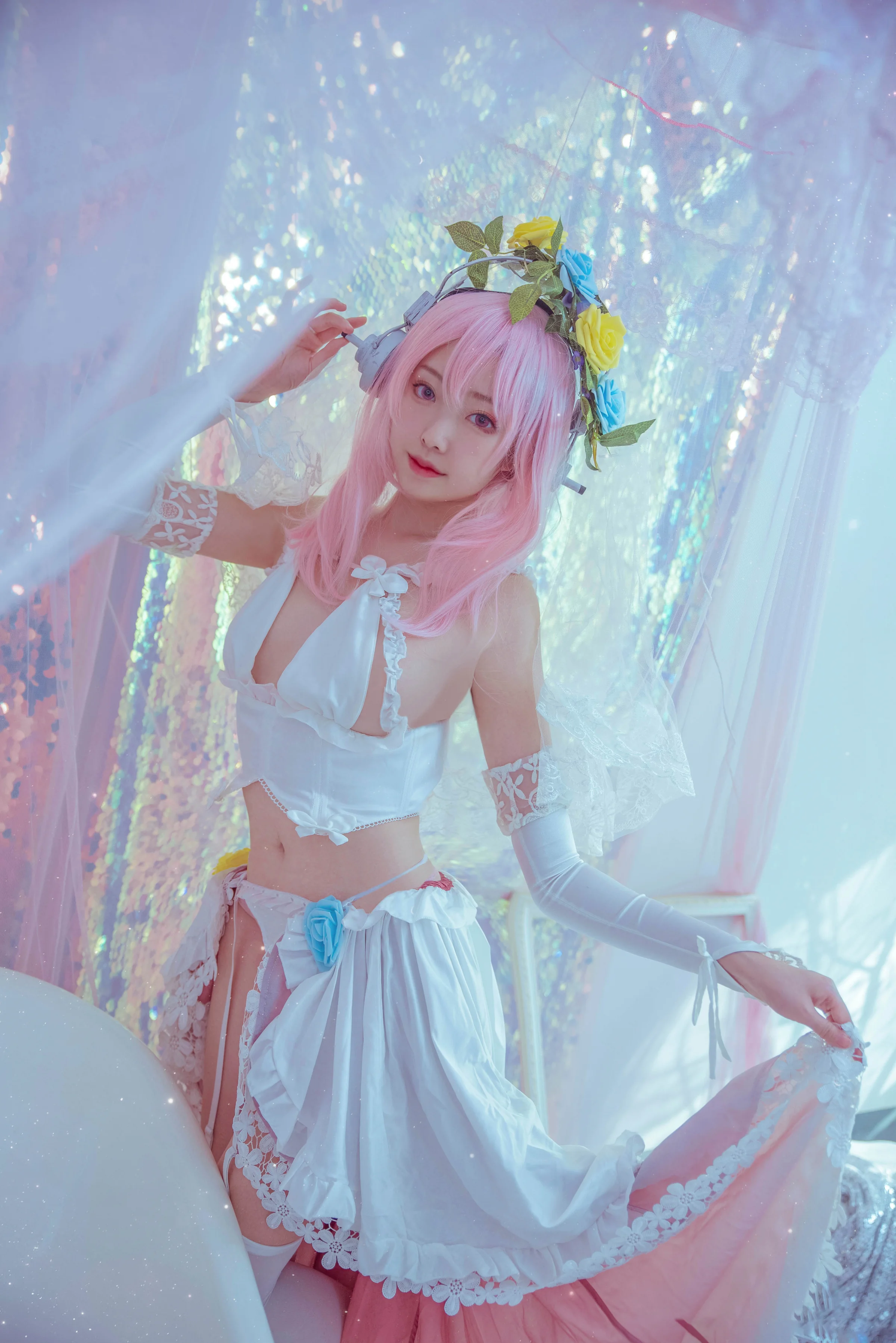 索尼子花嫁COS写真