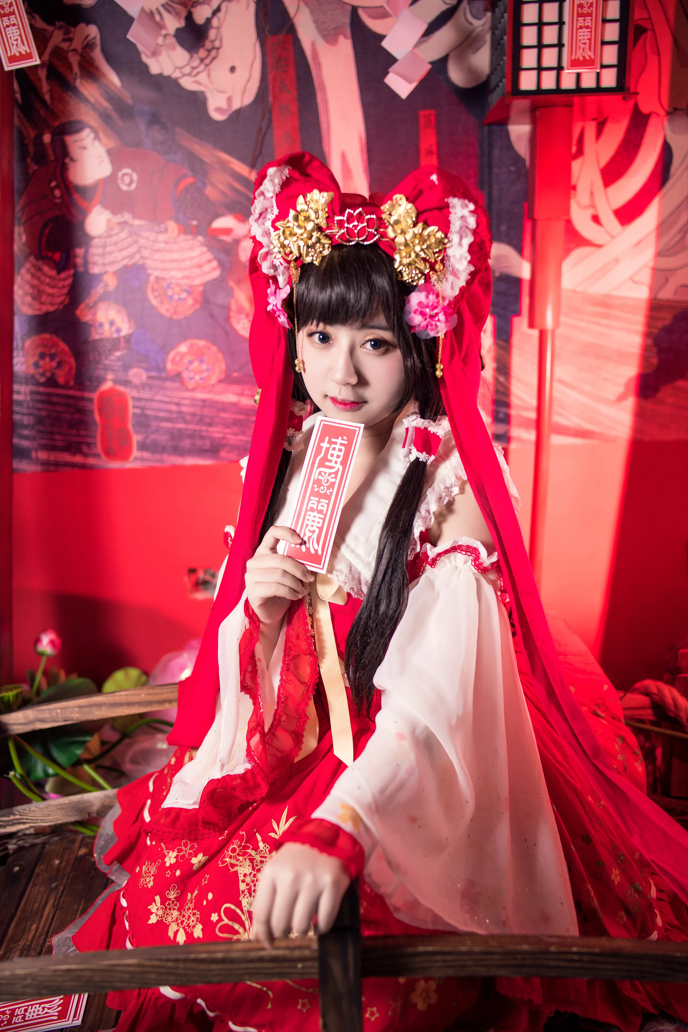 东方project博丽灵梦COS写真