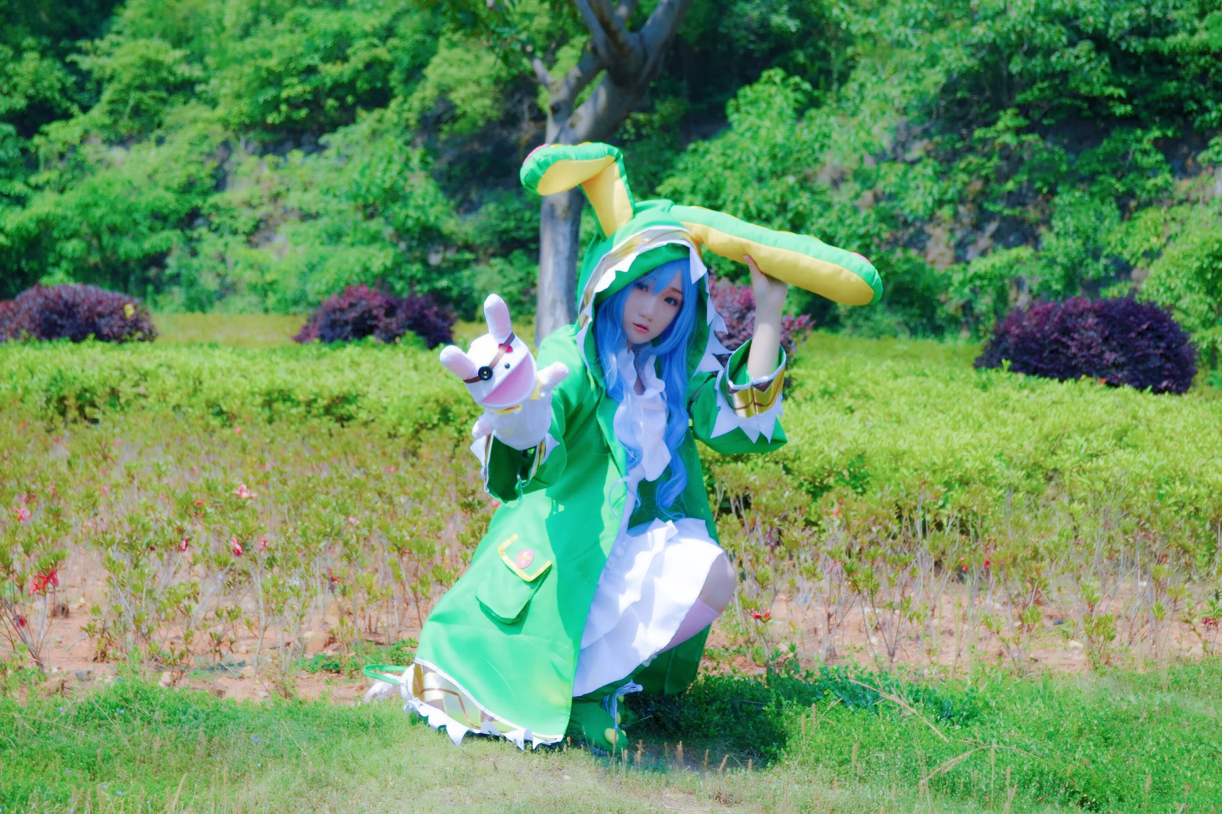 四糸乃COS写真 四糸奈是四糸乃的朋友，英雄！